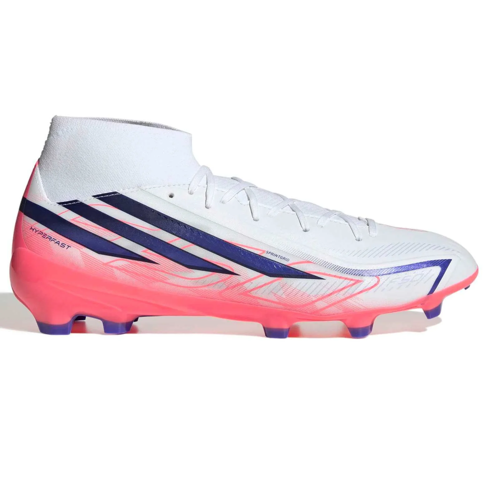 adidas F50 Hyperfast League Mid Firm Ground Soccer Cleats - Chaos Vs Control Pack (FA26)