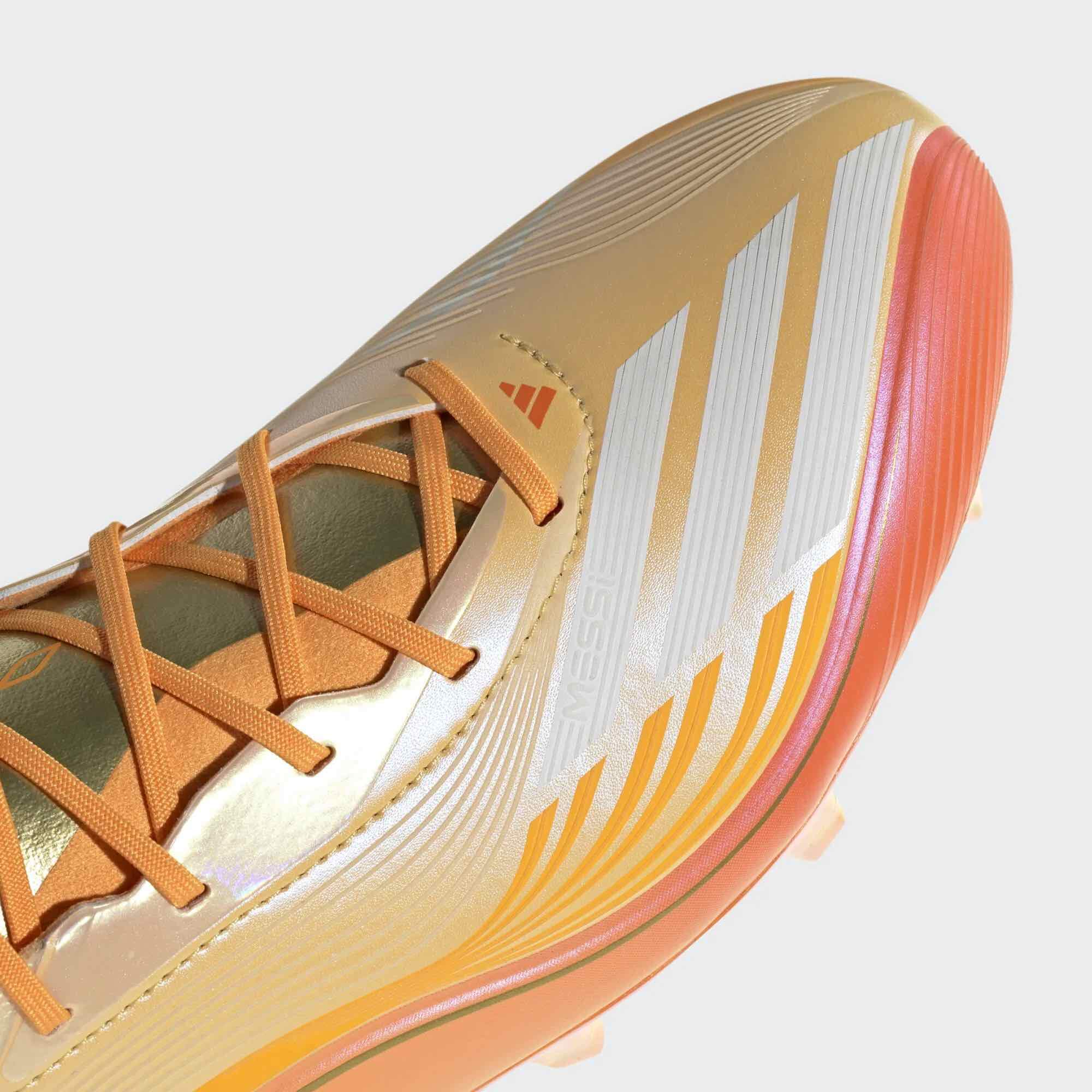 adidas F50 Messi Elite Firm Ground Soccer Cleats - Messi Hora Dorada Pack (SP26) - Image 7