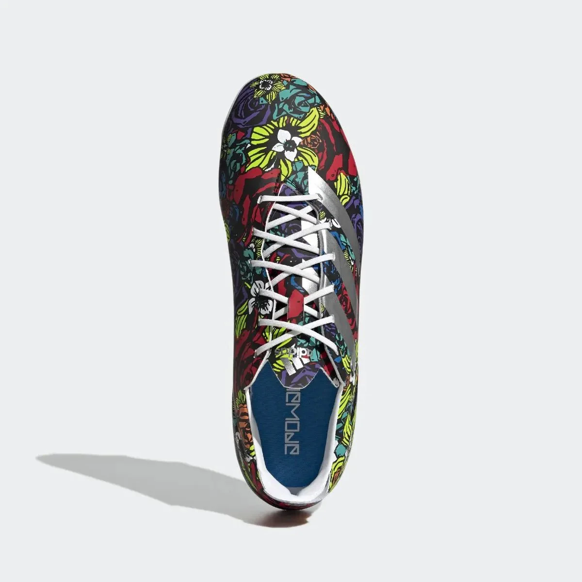 adidas GameMode FG - White-Silver-Blue - Image 5