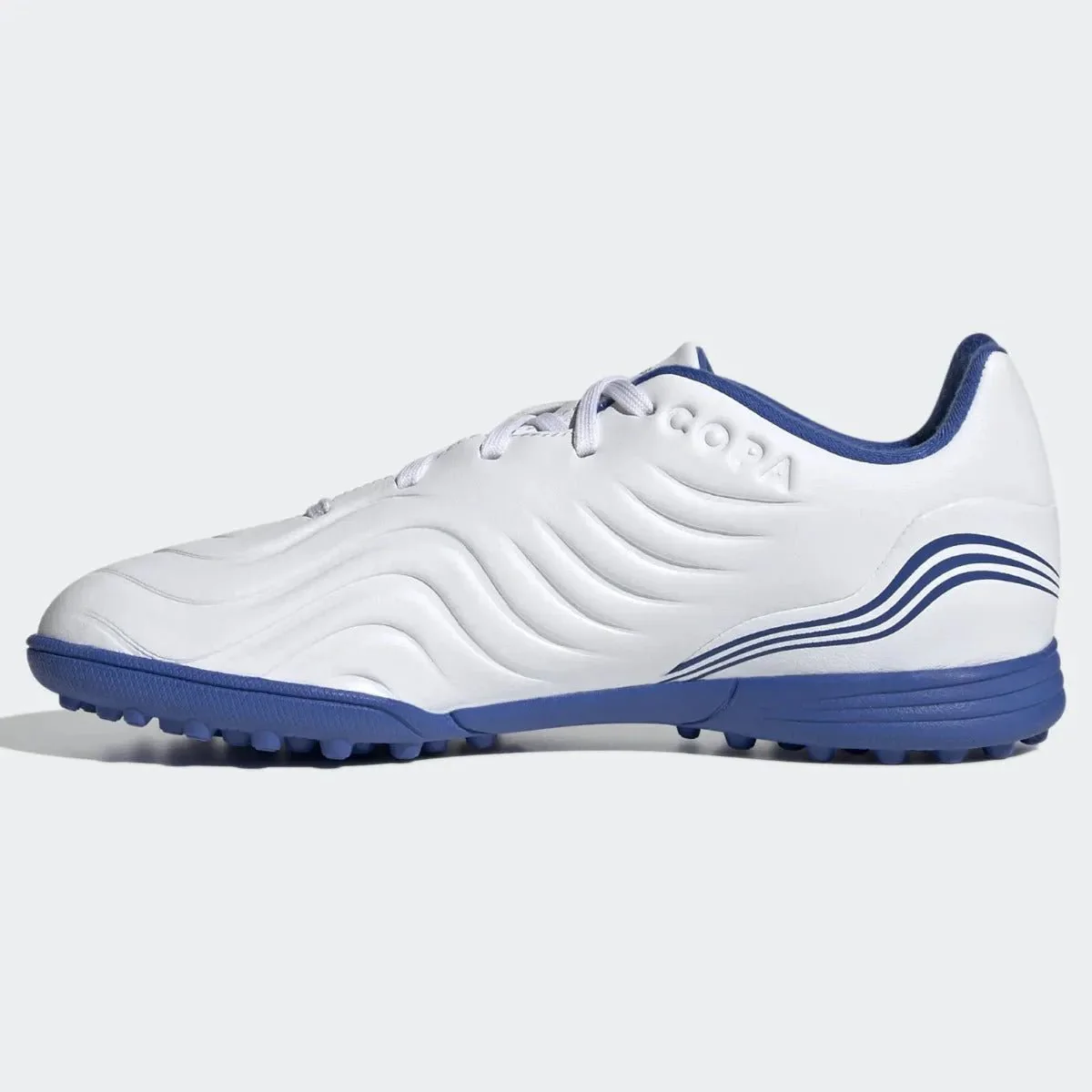 adidas Junior Copa Sense .3 Turf - White-Blue - Image 2
