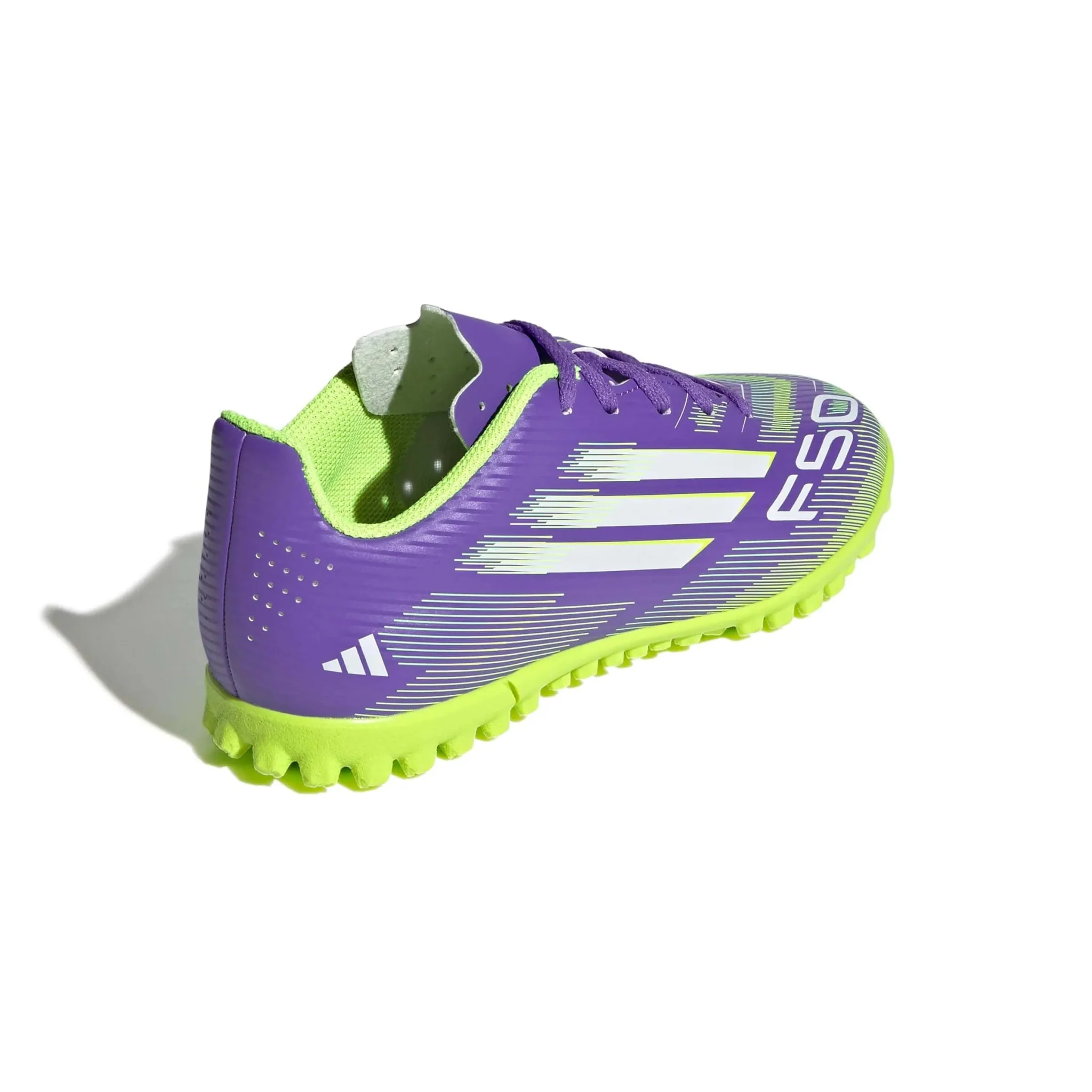 adidas Junior F50 Club Turf Soccer Shoes - Radiant Blaze Pack (FA25) - Image 4