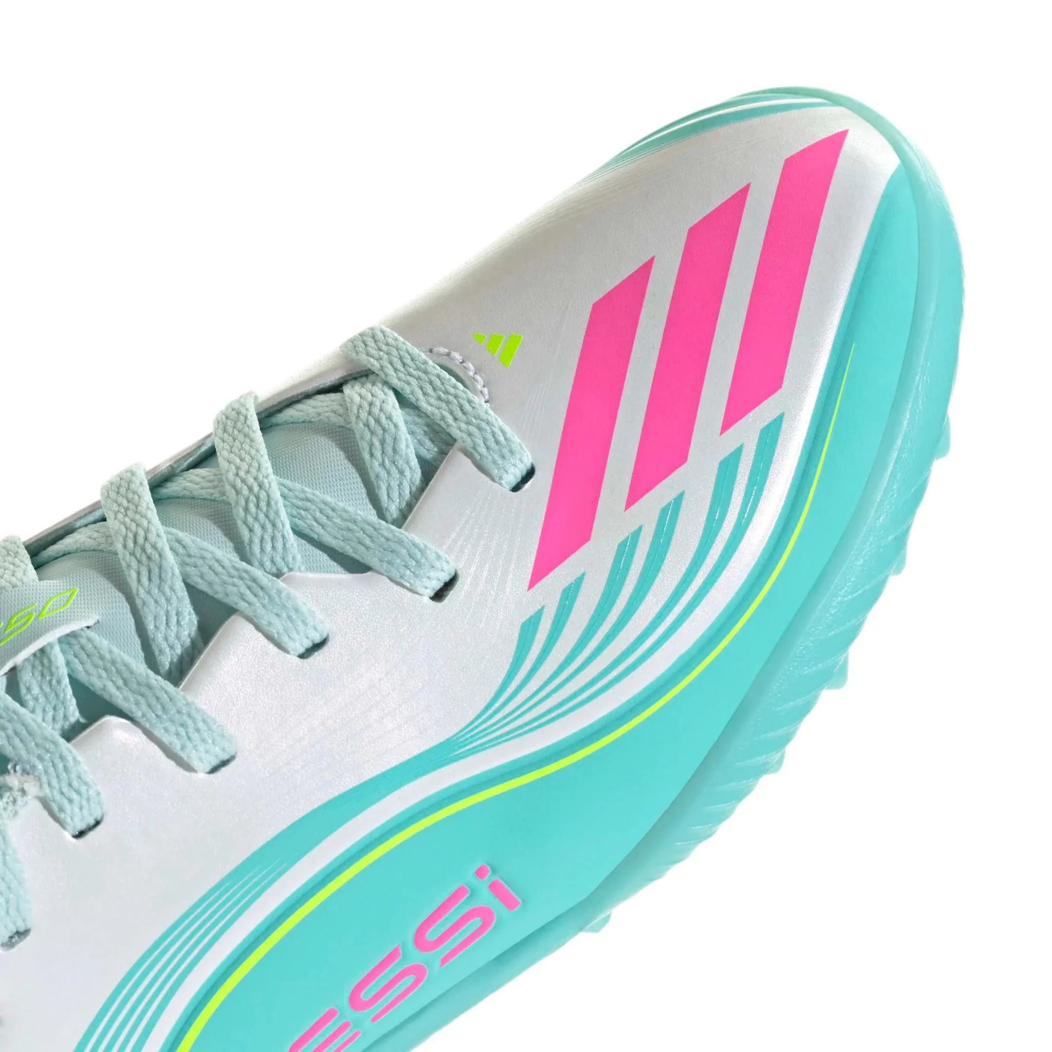 adidas JR F50 Messi League Turf Soccer Shoes - Messi Aurora Radiante Pack (SP26) - Image 7