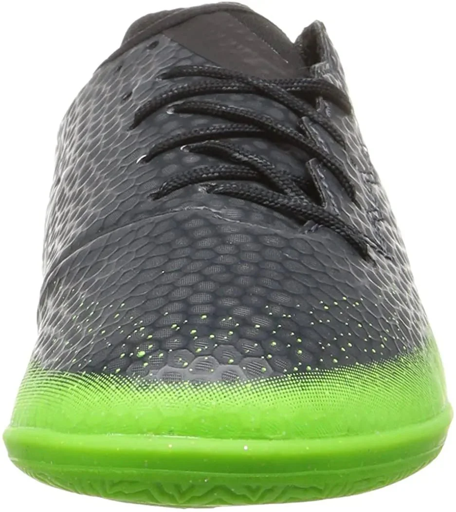 Adidas Junior Messi 16.3 IN Dark Grey-Neon Green - Image 5
