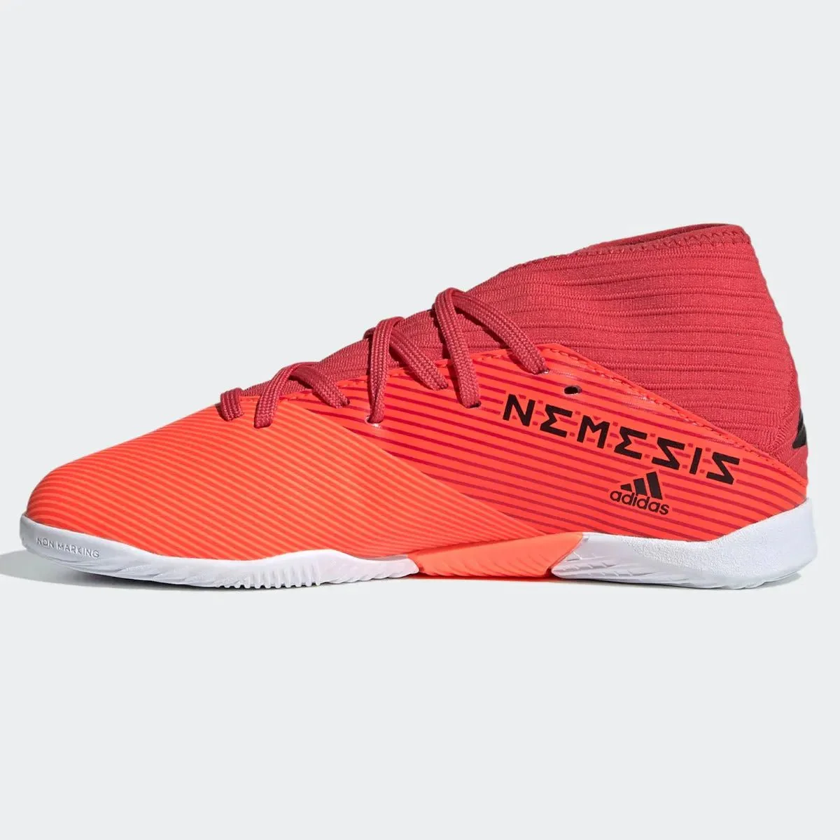 Adidas JR Nemeziz 19.3 IN - Signal Coral-Black - Image 2