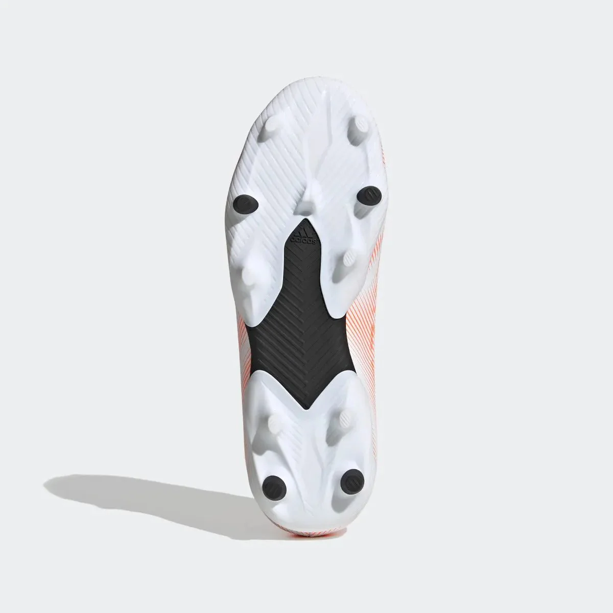 Adidas Junior Nemeziz .3 FG - White-Orange-Black - Image 6