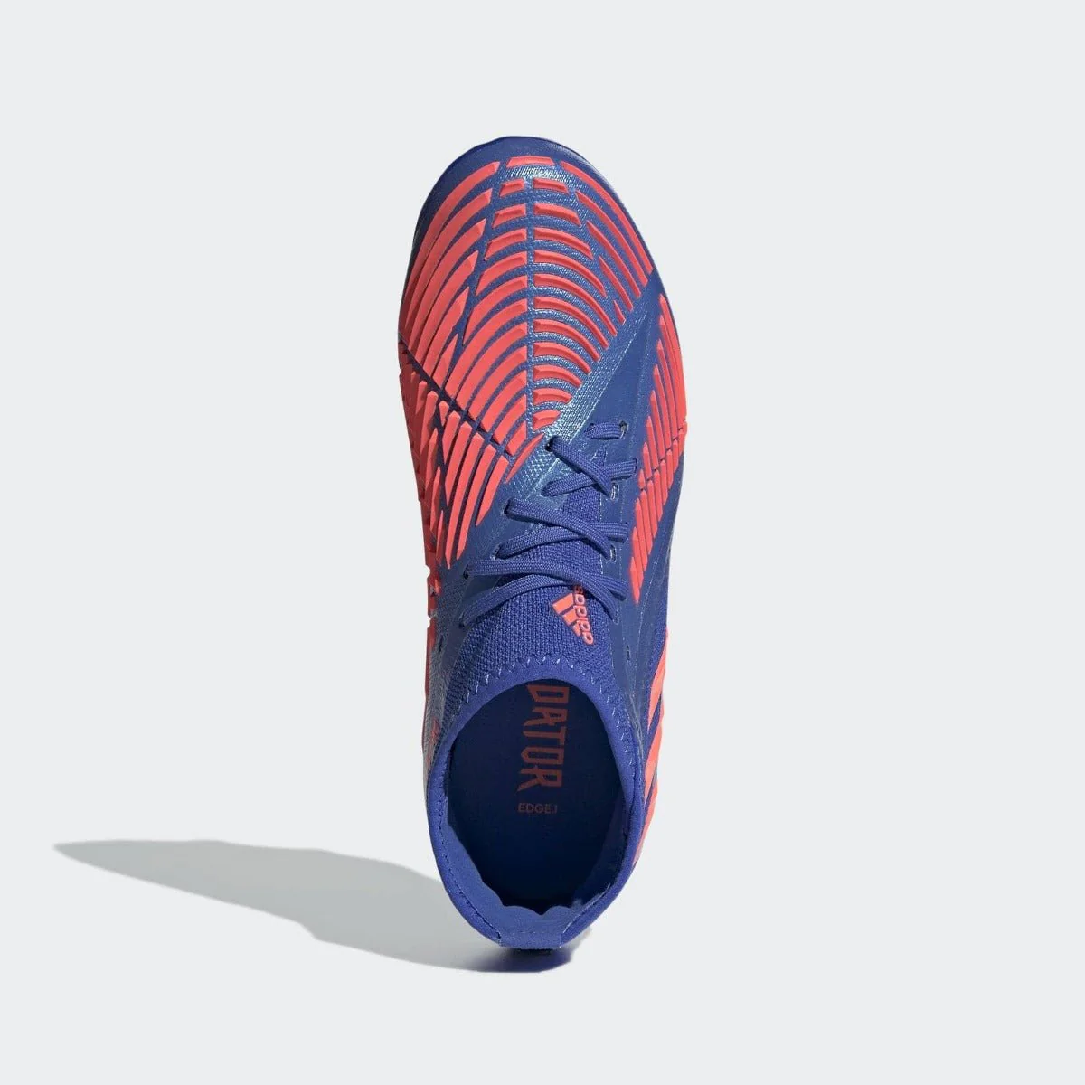 adidas Junior Predator Edge .1 FG - Hi Res Blue-Turbo - Image 5
