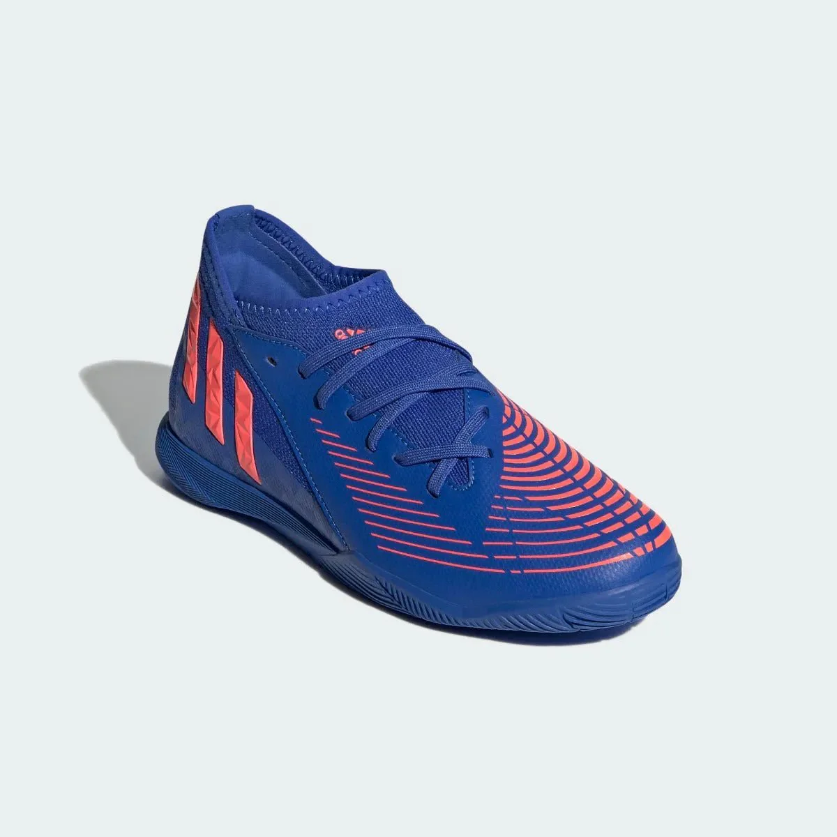 Adidas Junior Predator Edge .3 IN - Hi Res Blue-Turbo - Image 3