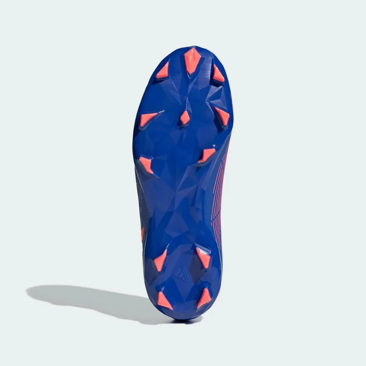 adidas Junior Predator Edge .3 Laceless FG - Hi Res Blue-Turbo - Image 6