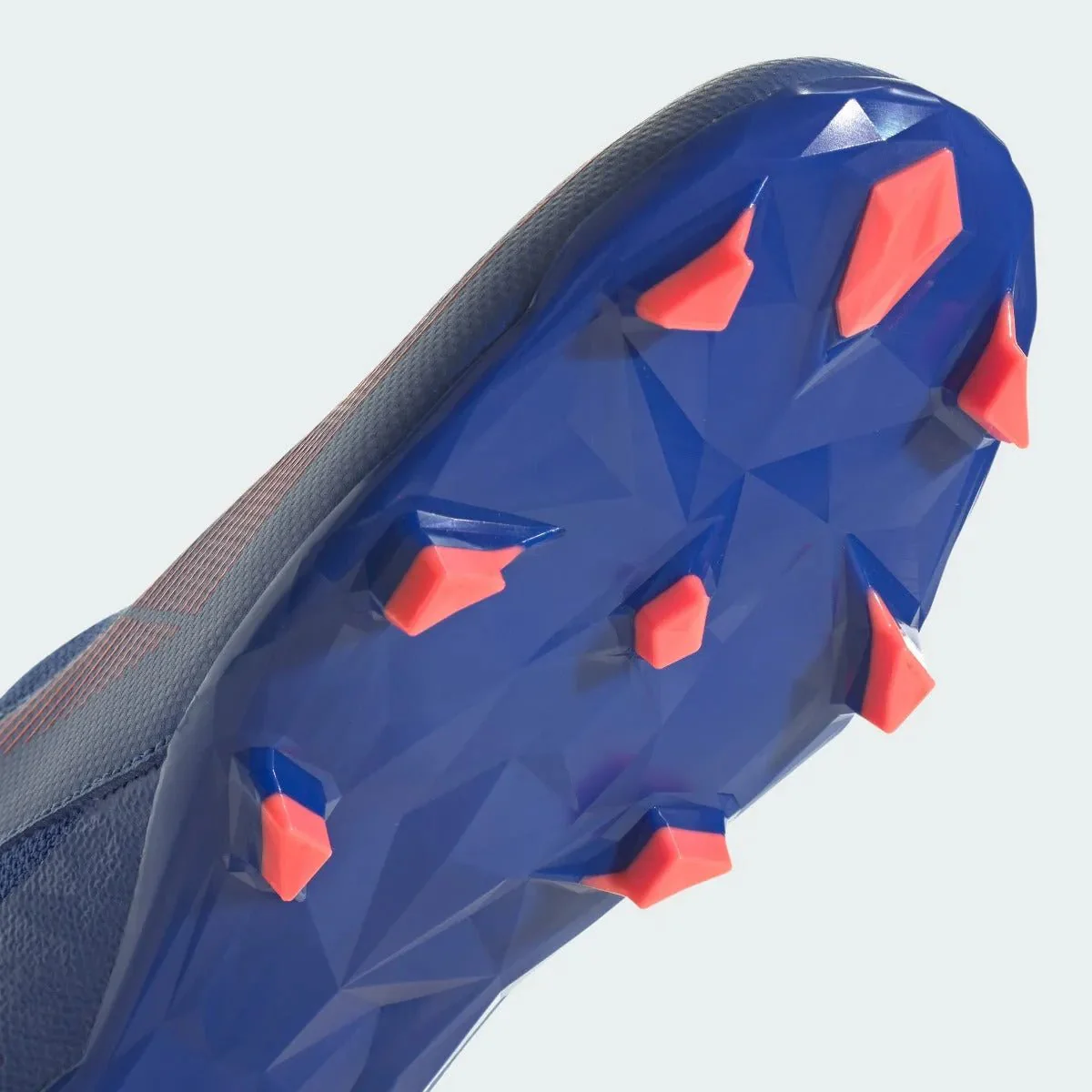 adidas Junior Predator Edge .3 Laceless FG - Hi Res Blue-Turbo - Image 8