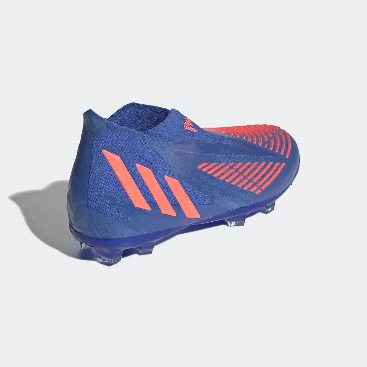adidas Junior Predator Edge + FG - Hi Res Blue-Turbo - Image 4