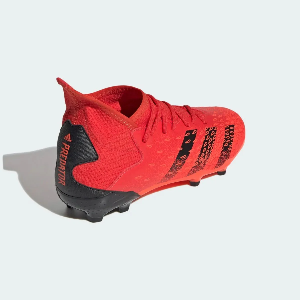 Adidas Junior Predator Freak .3 FG - Red-Black - Image 4