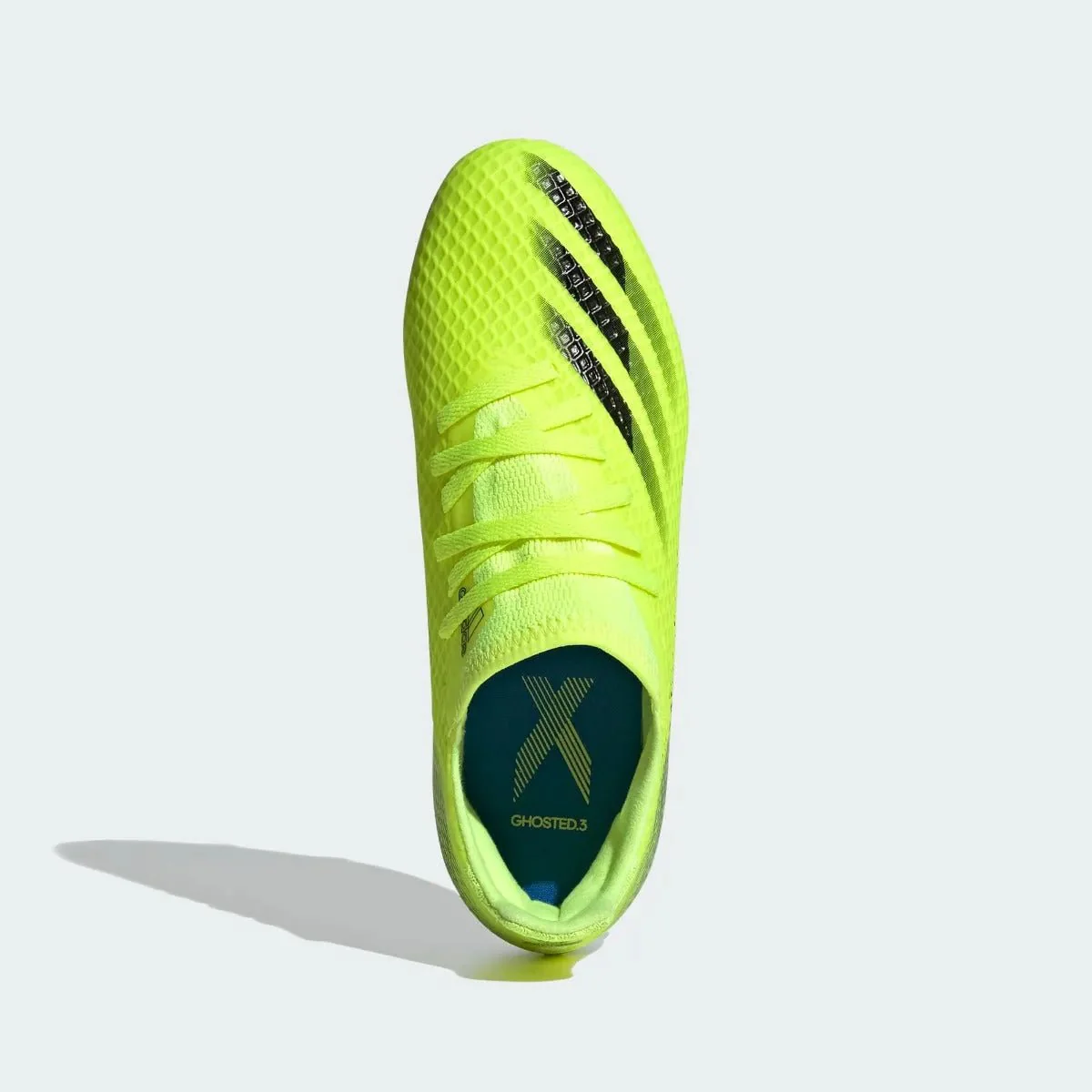 Adidas JR X Ghosted.3 FG - Volt-Black - Image 4