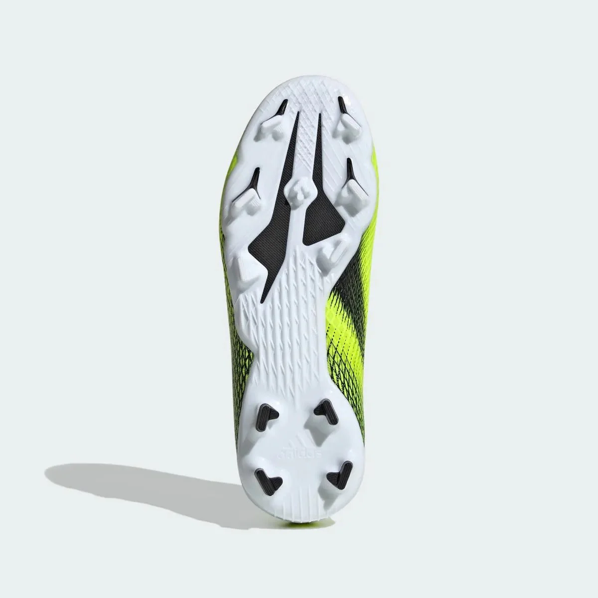 Adidas Junior X Ghosted.3 Laceless FG - Volt-Black - Image 6