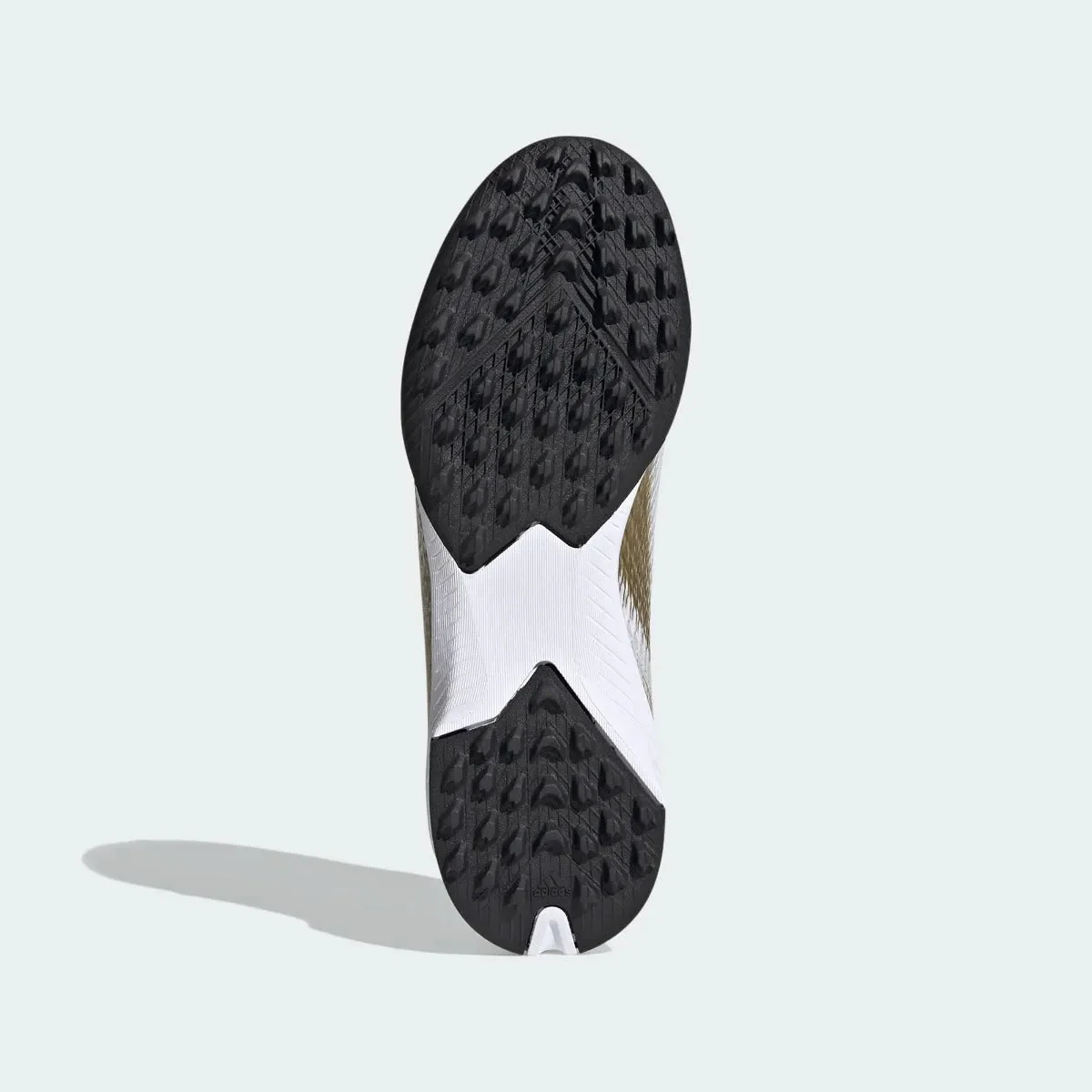 Adidas JR X Ghosted.3 TF - White-Gold - Image 6