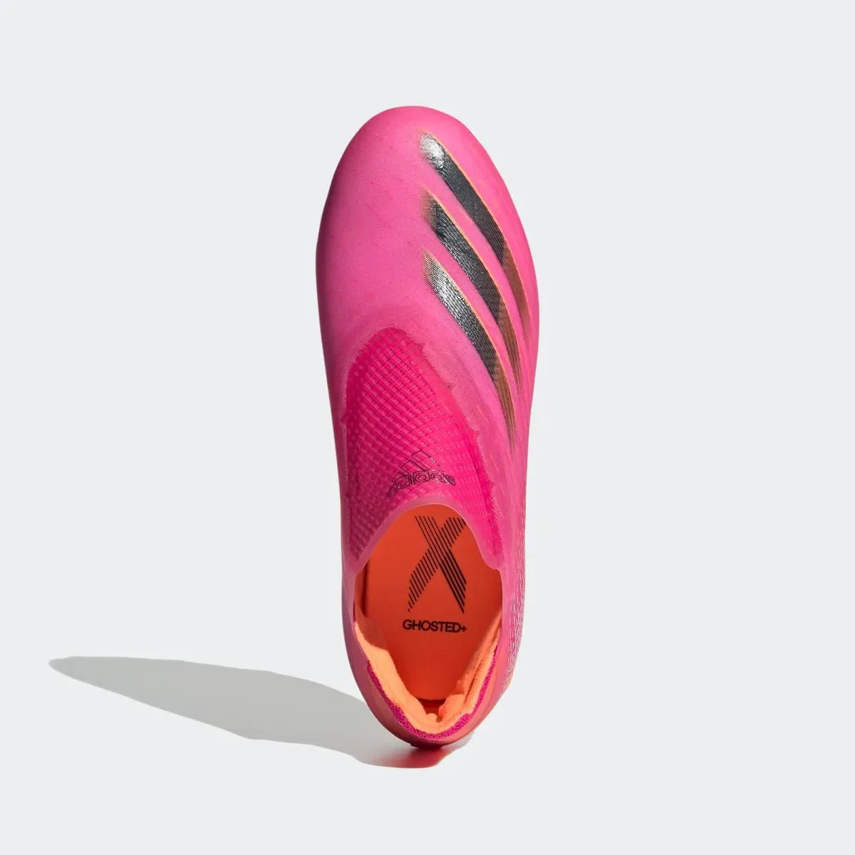 Adidas Junior X Ghosted + FG - Pink-Black-Orange - Image 5