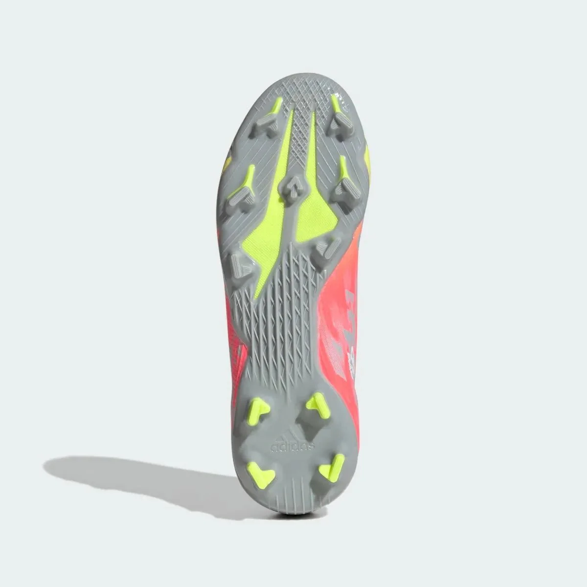 Adidas JR X Speedflow .3 FG - Clear Onix-White-Solar Yellow - Image 6