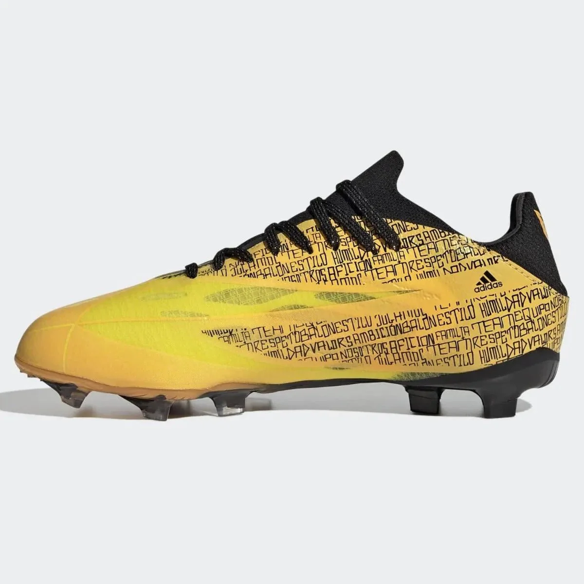 adidas Junior X Speedflow Messi  .1 FG - Solar Gold-Black - Image 2