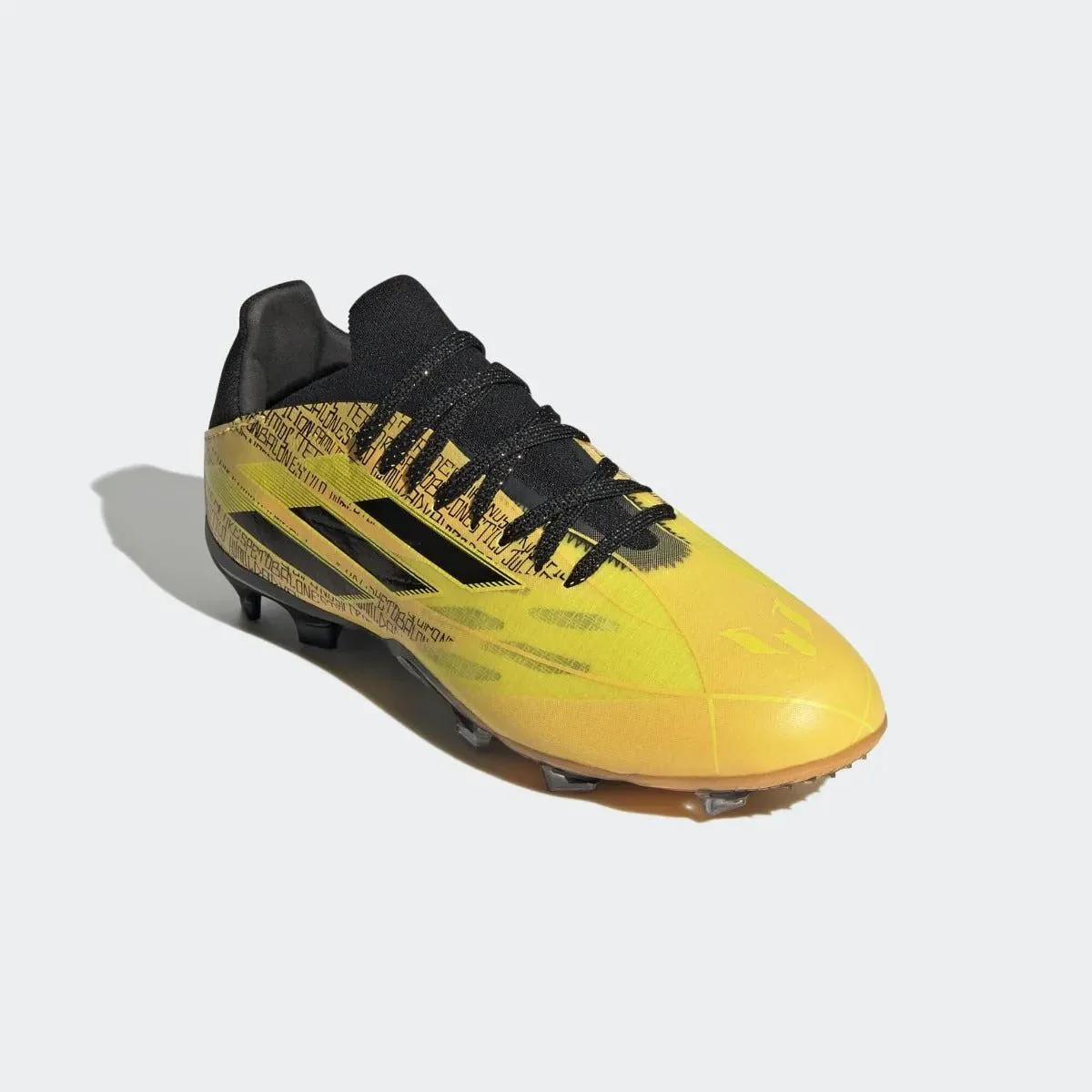 adidas Junior X Speedflow Messi  .1 FG - Solar Gold-Black - Image 3