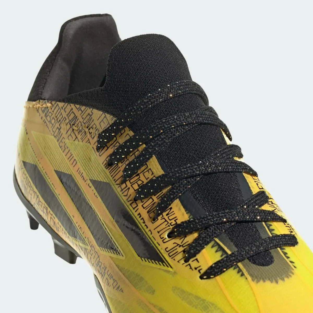 adidas Junior X Speedflow Messi  .1 FG - Solar Gold-Black - Image 7