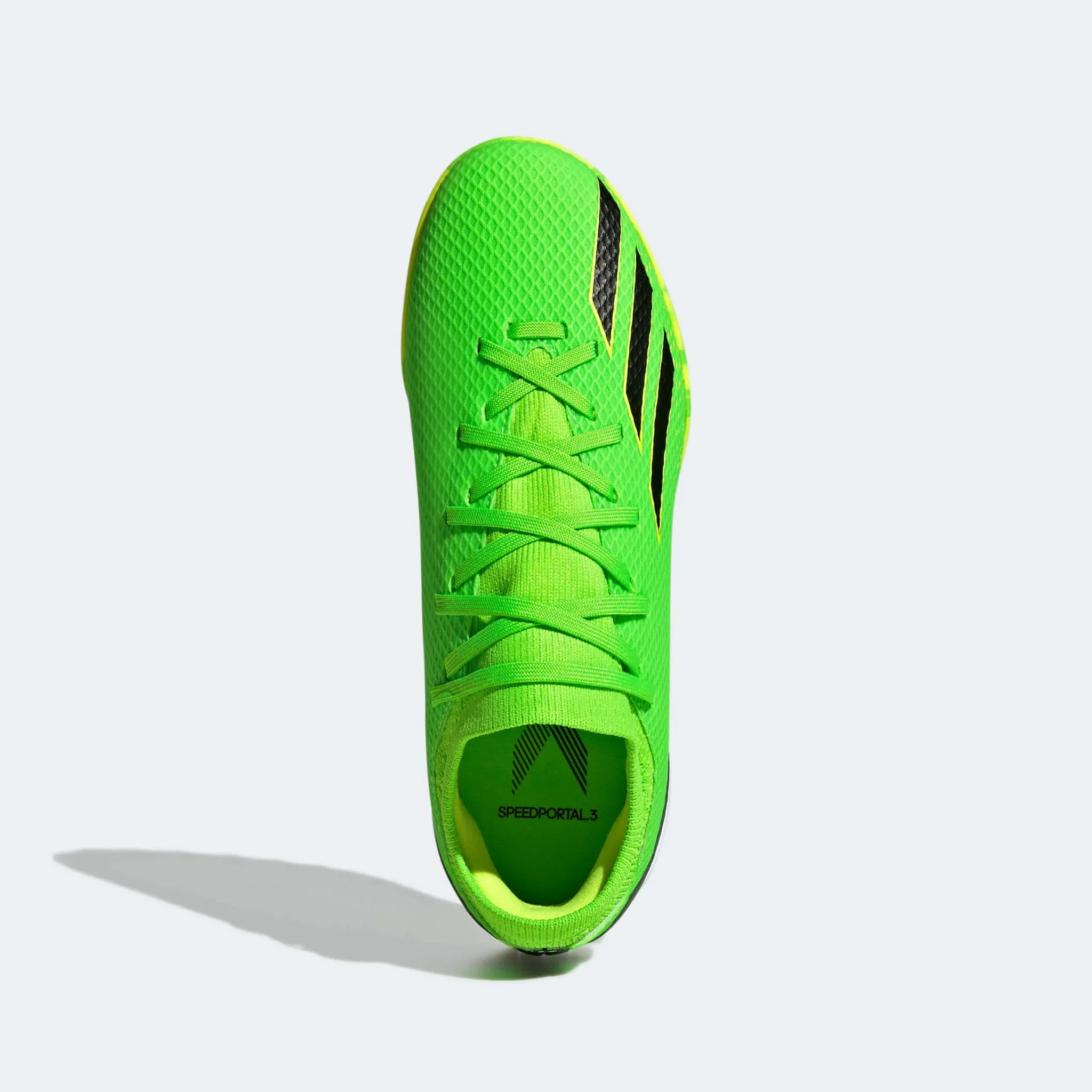 adidas Junior X SpeedPortal .3 Turf - Solar Green-Black - Image 5