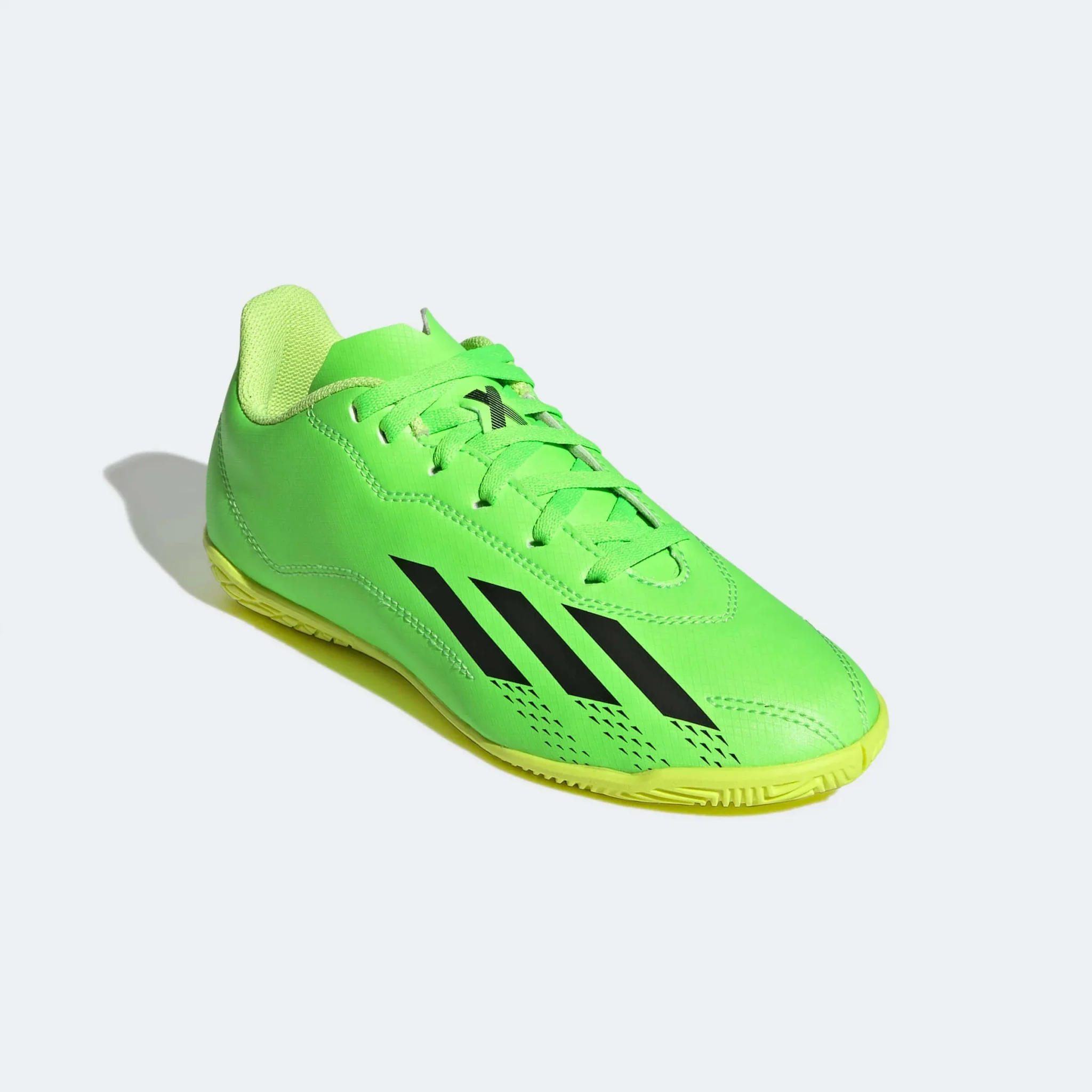 adidas Junior X SpeedPortal .4 Indoor - Green-Black - Image 3