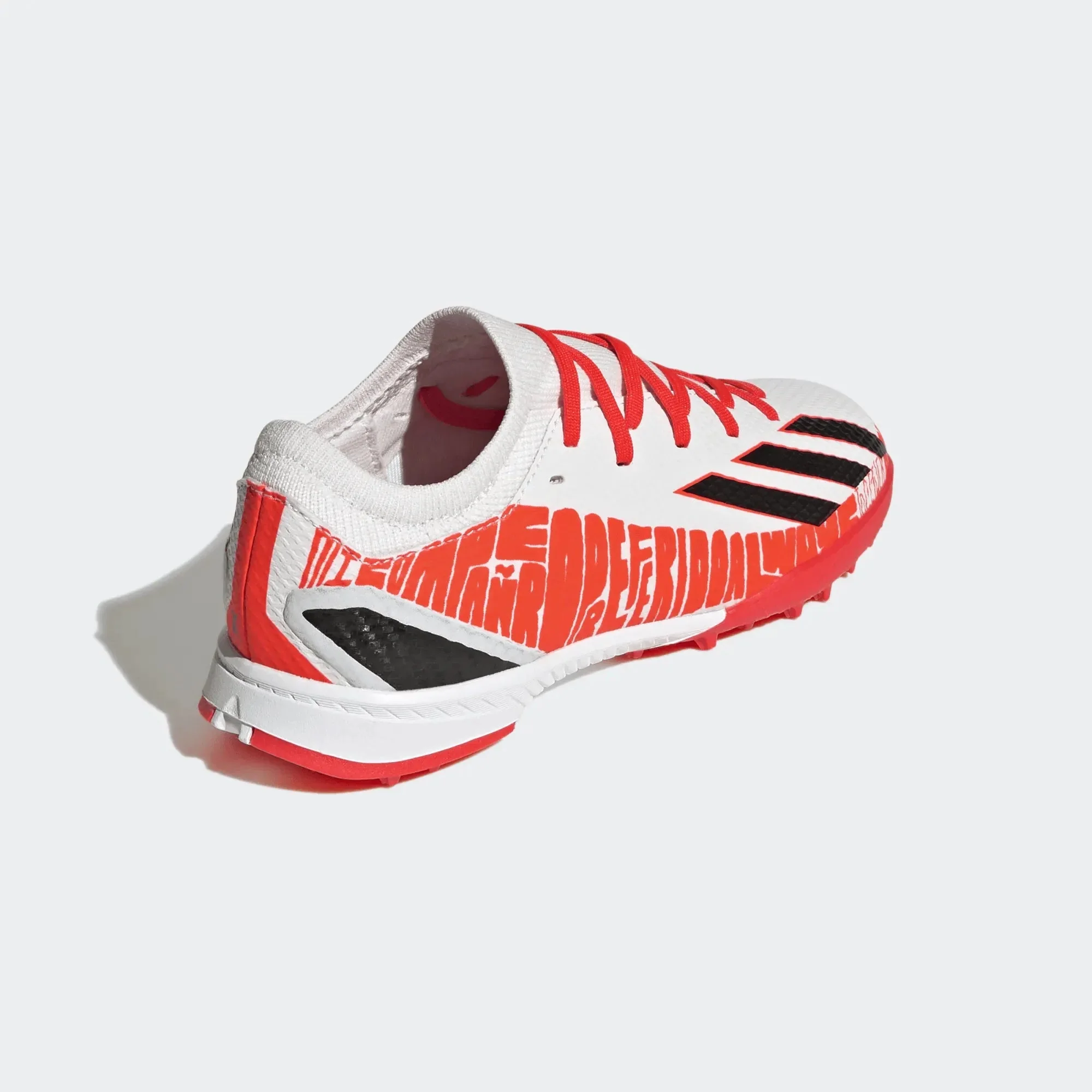 adidas Junior X SpeedPortal Messi .3 Turf - White-Black-Solar Red - Image 4