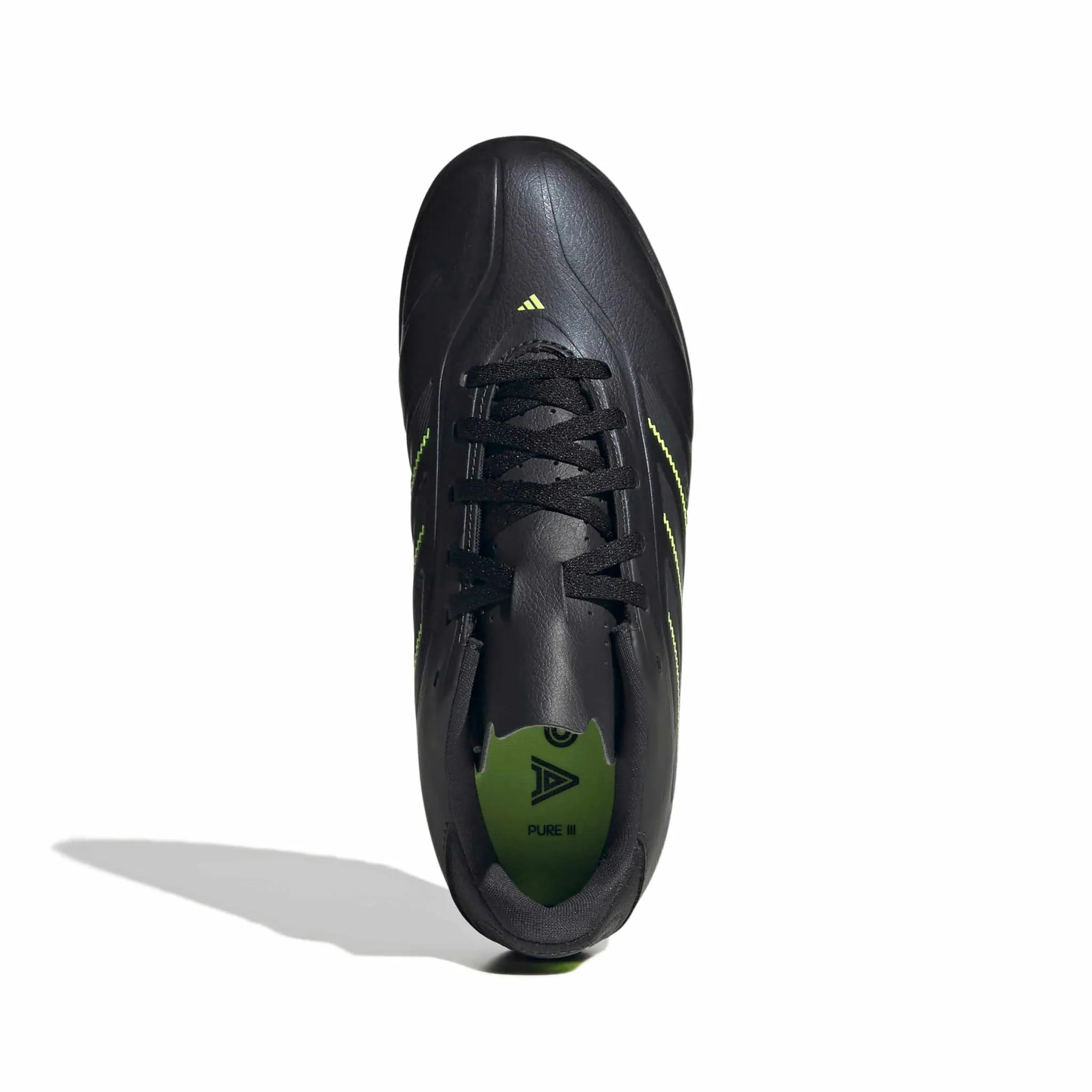 adidas Kids Copa Pure III Club Turf Soccer Shoes - Electric Stealth Pack (FA25) - Image 5
