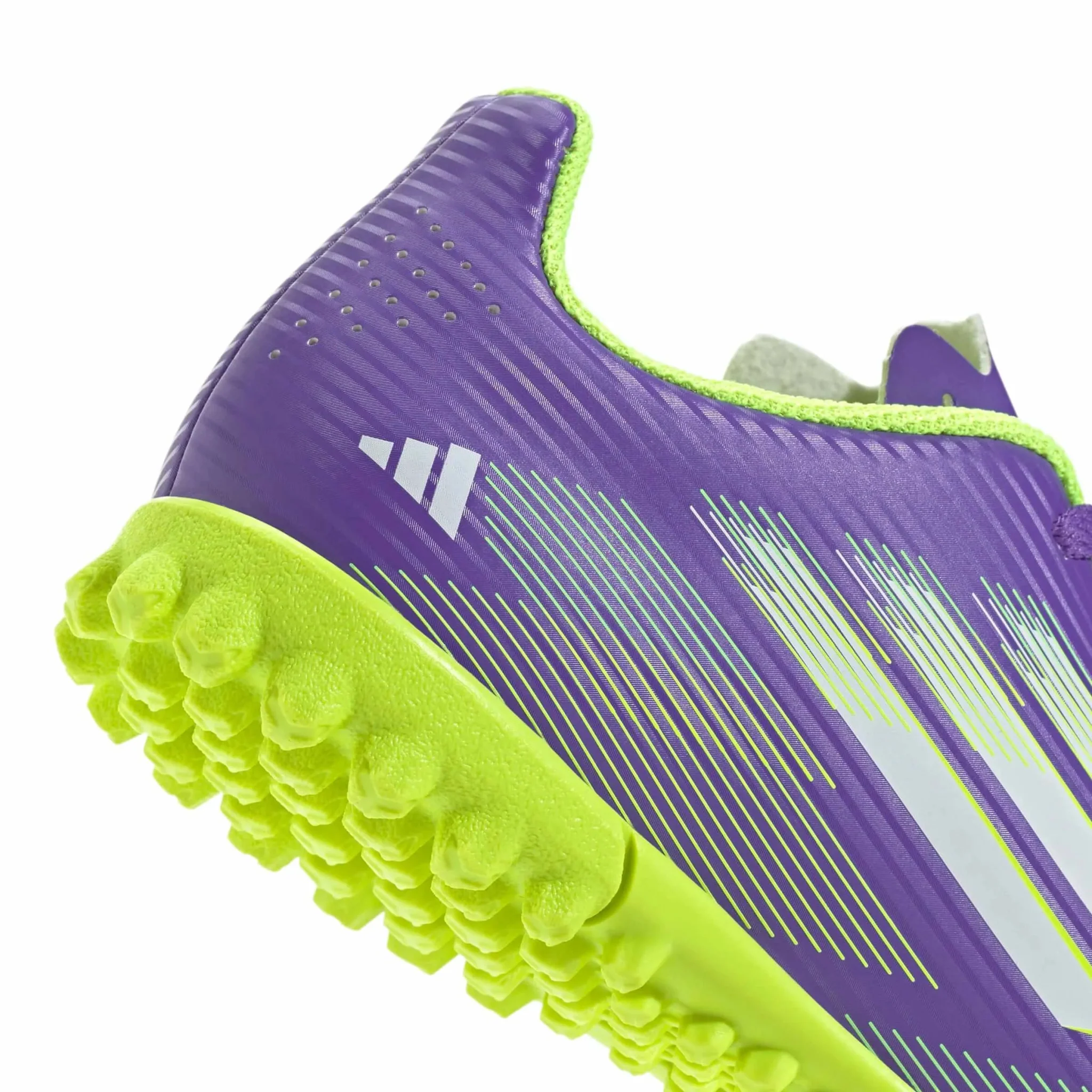 adidas Kids F50 Club Turf Soccer Shoes - Radiant Blaze Pack (FA25) - Image 8