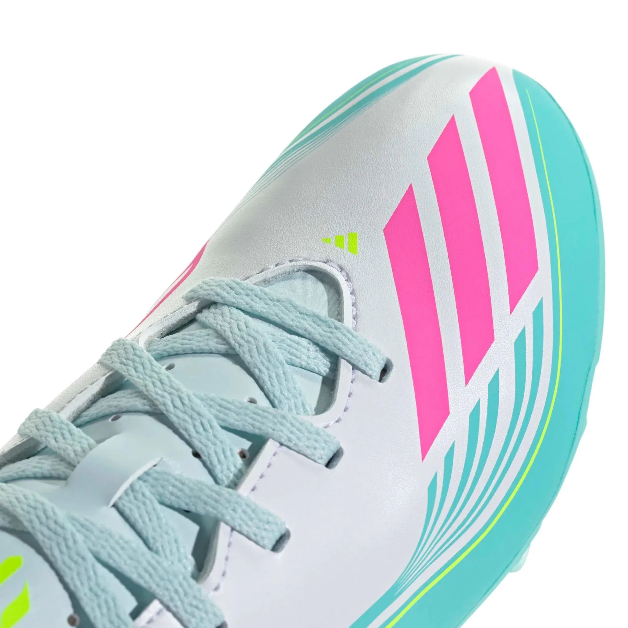 adidas Kids F50 Messi Club Firm/Multi Ground Soccer Cleats - Messi Aurora Radiante Pack (SP26) - Image 7