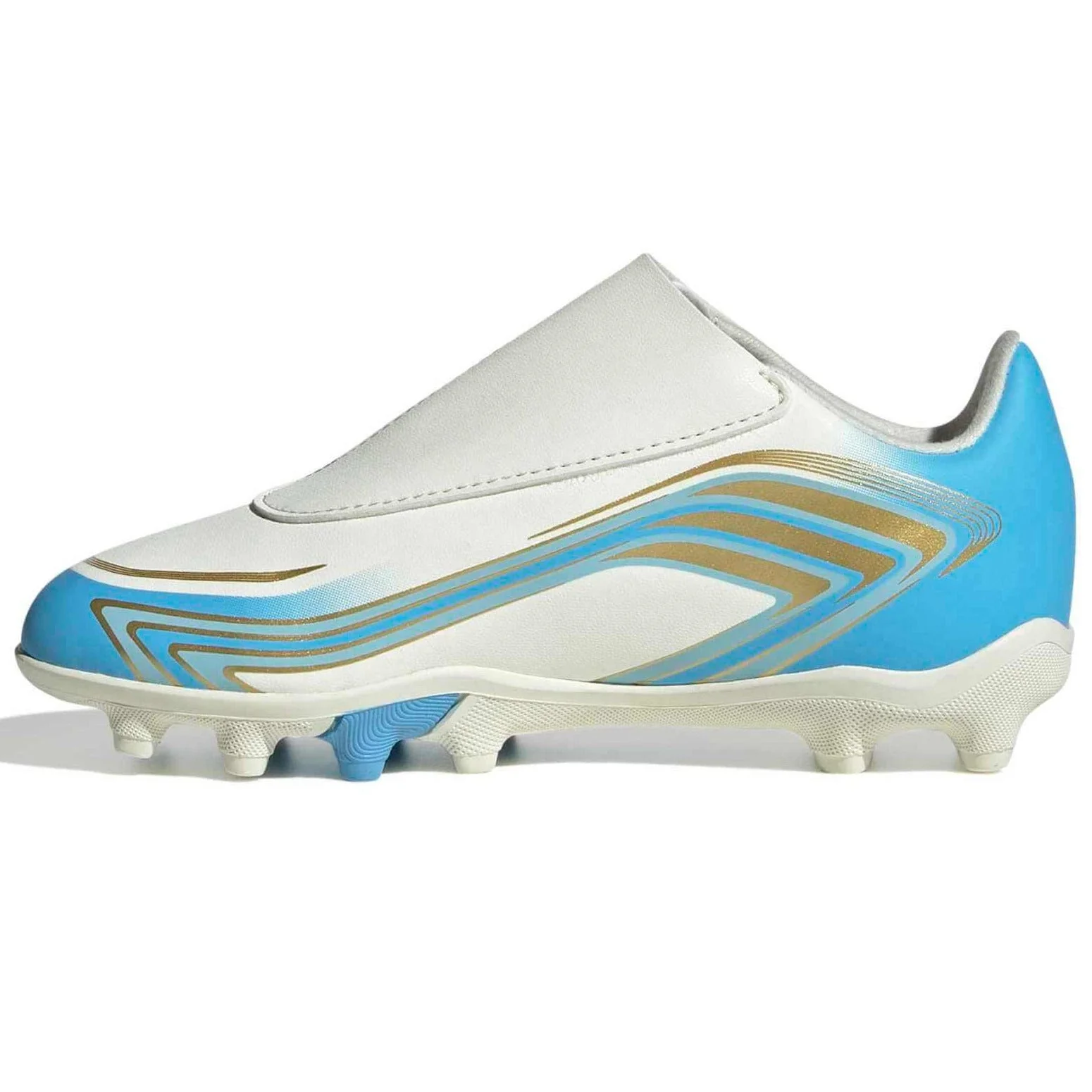 adidas Kids' F50 Messi Club Velcro Firm/Multi Ground Soccer Cleats - El Ultimo Tango Pack (SP26) - Image 2