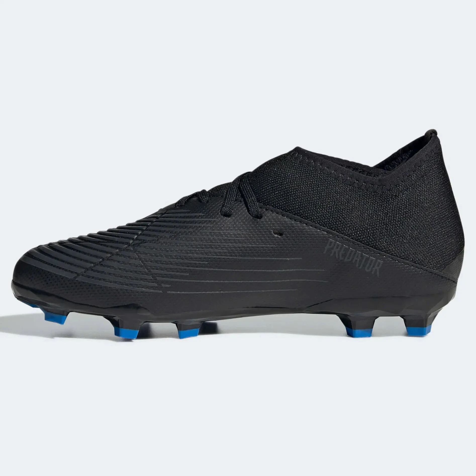 adidas Kids Predator Edge .3 FG - Black-White - Image 2