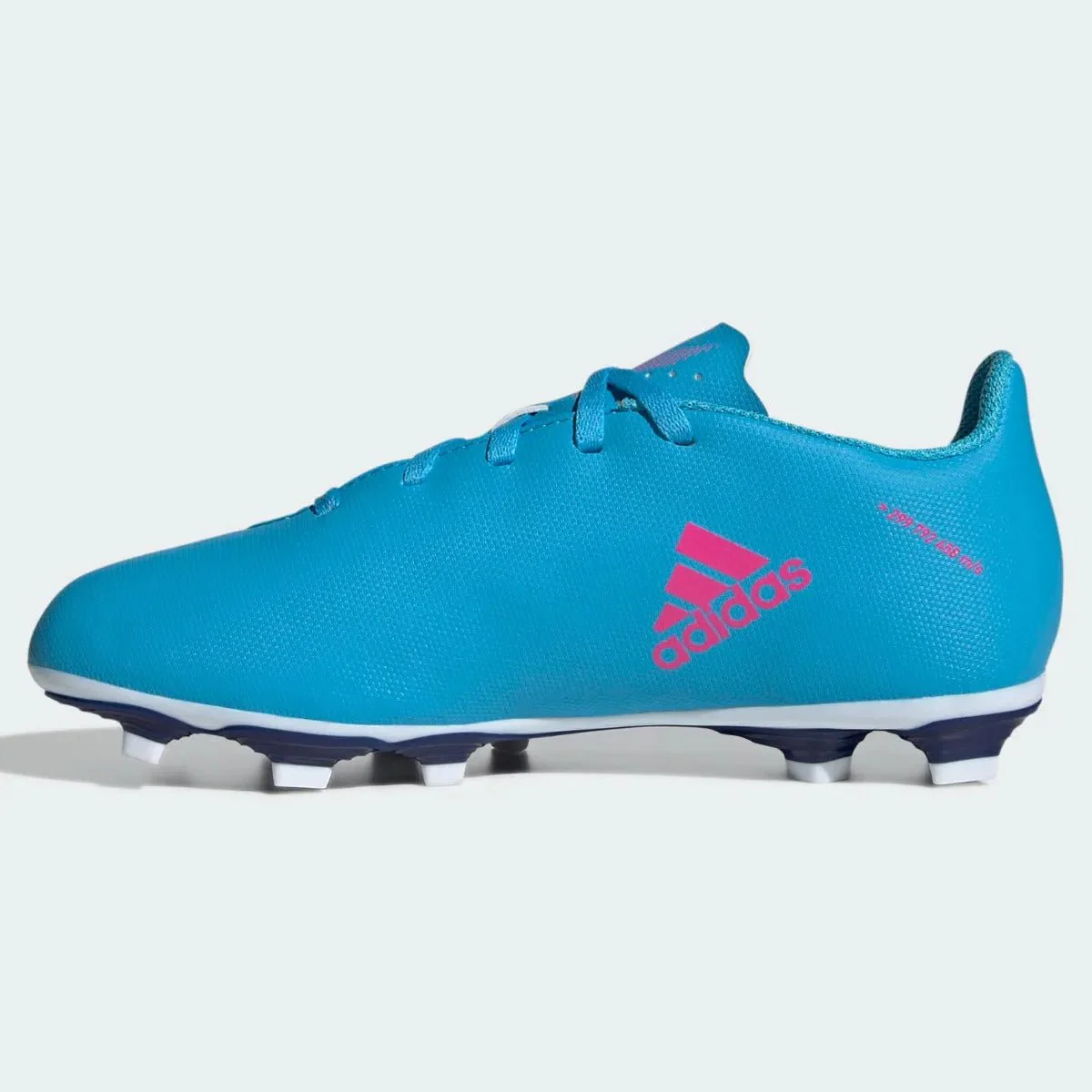 Adidas Kids X Speedflow .4 FxG - Sky Rush-Shock Pink - Image 2