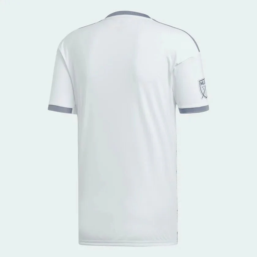 adidas LAFC Away Jersey White 2019 - Grey - Image 2