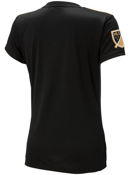 adidas LAFC Home Womens Jersey 2018  - Black/Gold - Image 4