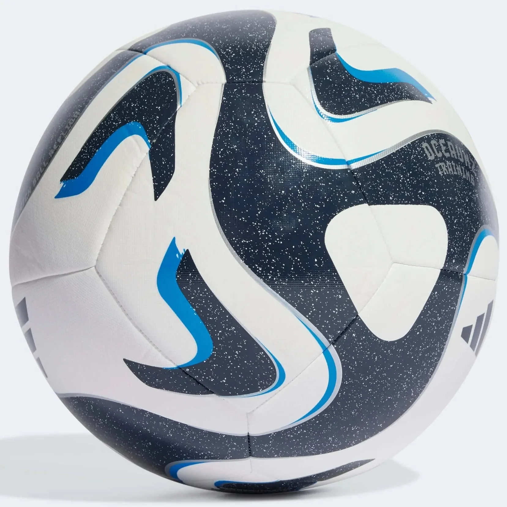 adidas Oceaunz Training Ball - White-Navy-Blue - Image 2