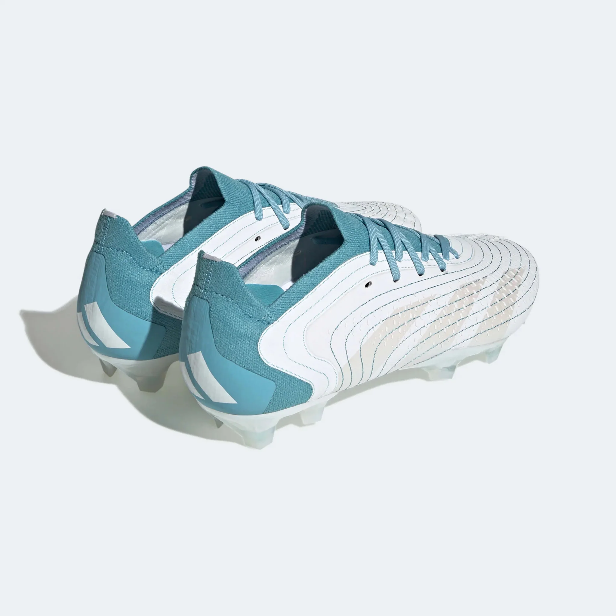 adidas Predator Accuracy .1 Low FG - White-Grey-Blue Parley Pack (SP23) - Image 4