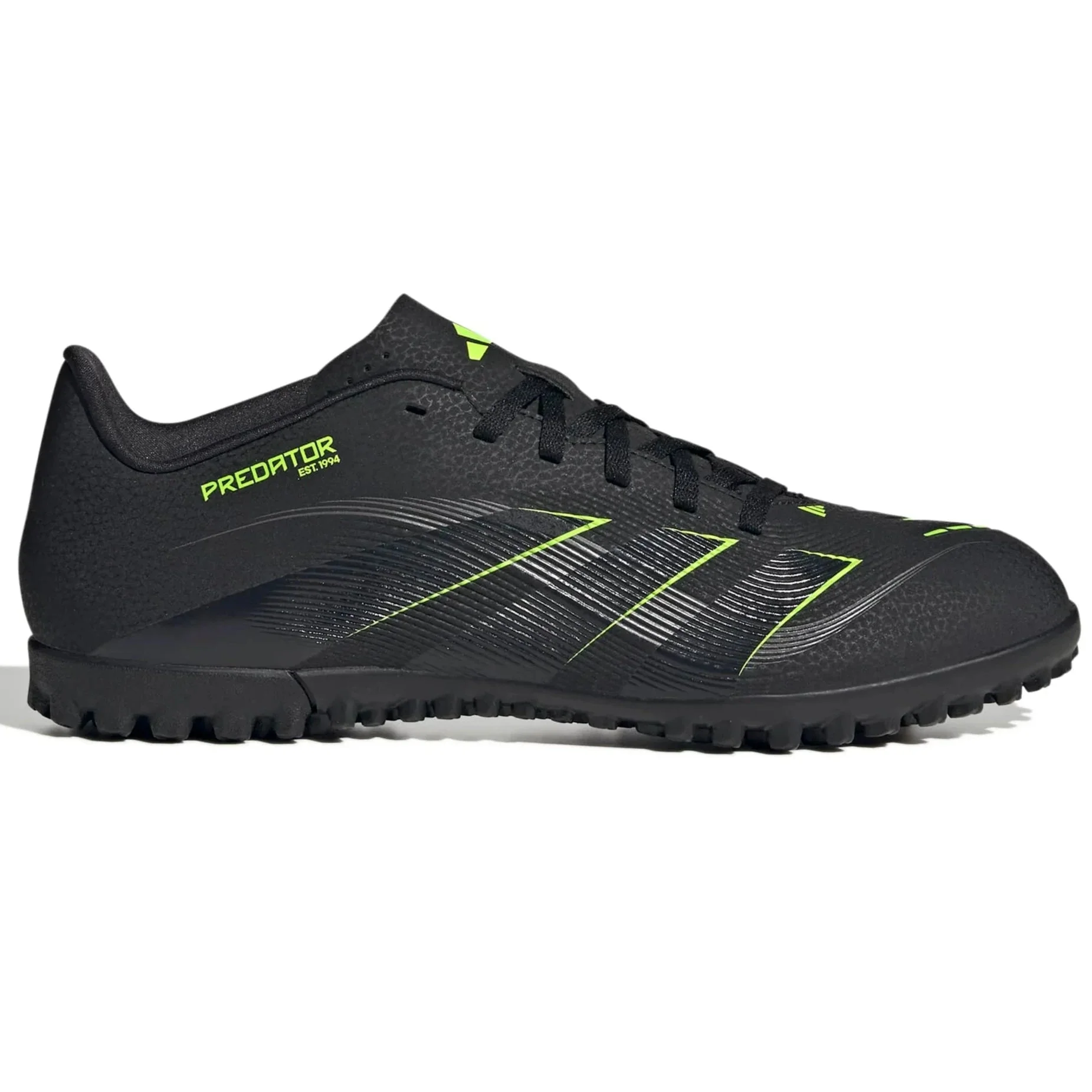 adidas Predator Club Turf Soccer Shoes - Electric Stealth Pack (FA25)