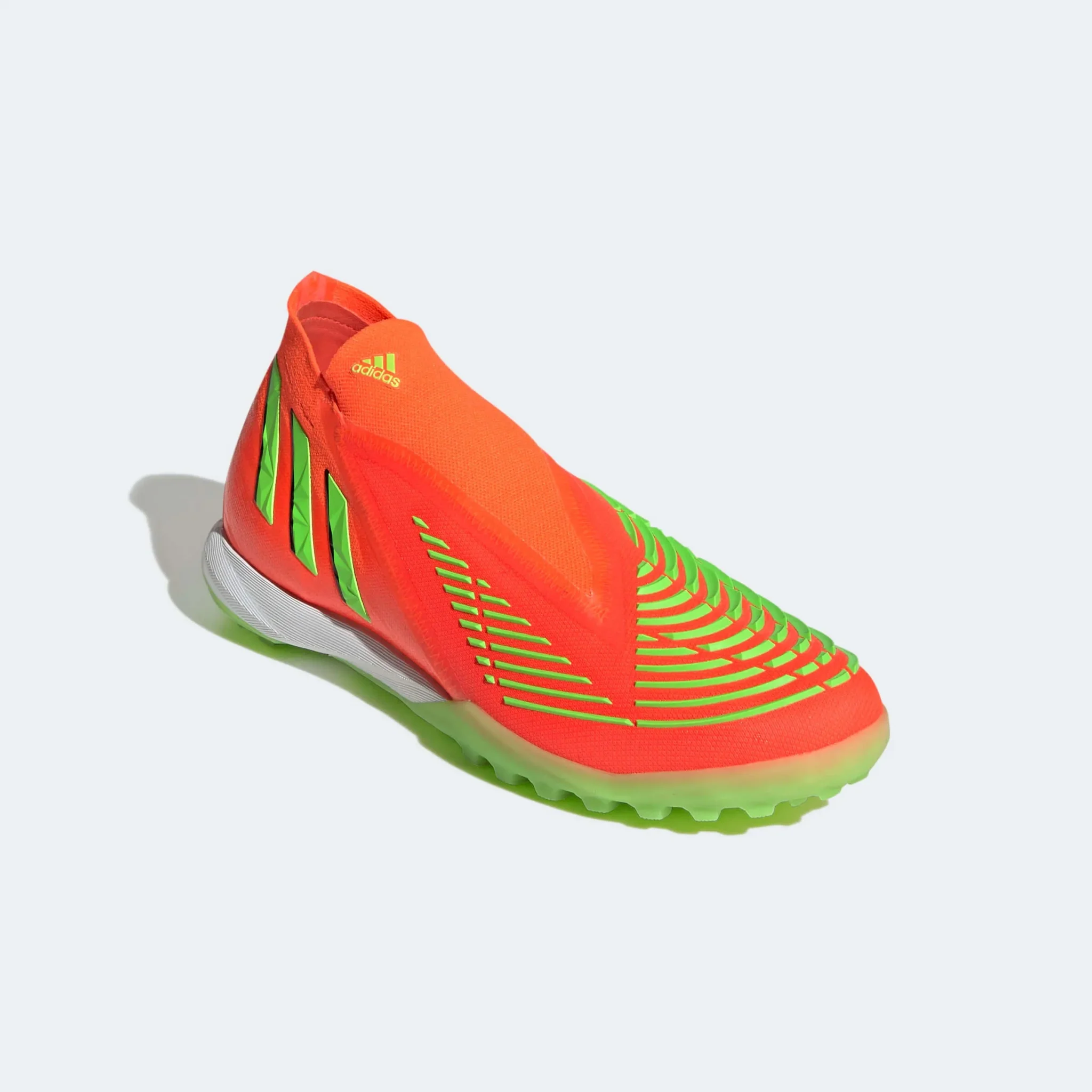 adidas Predator Edge .1 Turf - Solar Red-Solar Green - Image 3