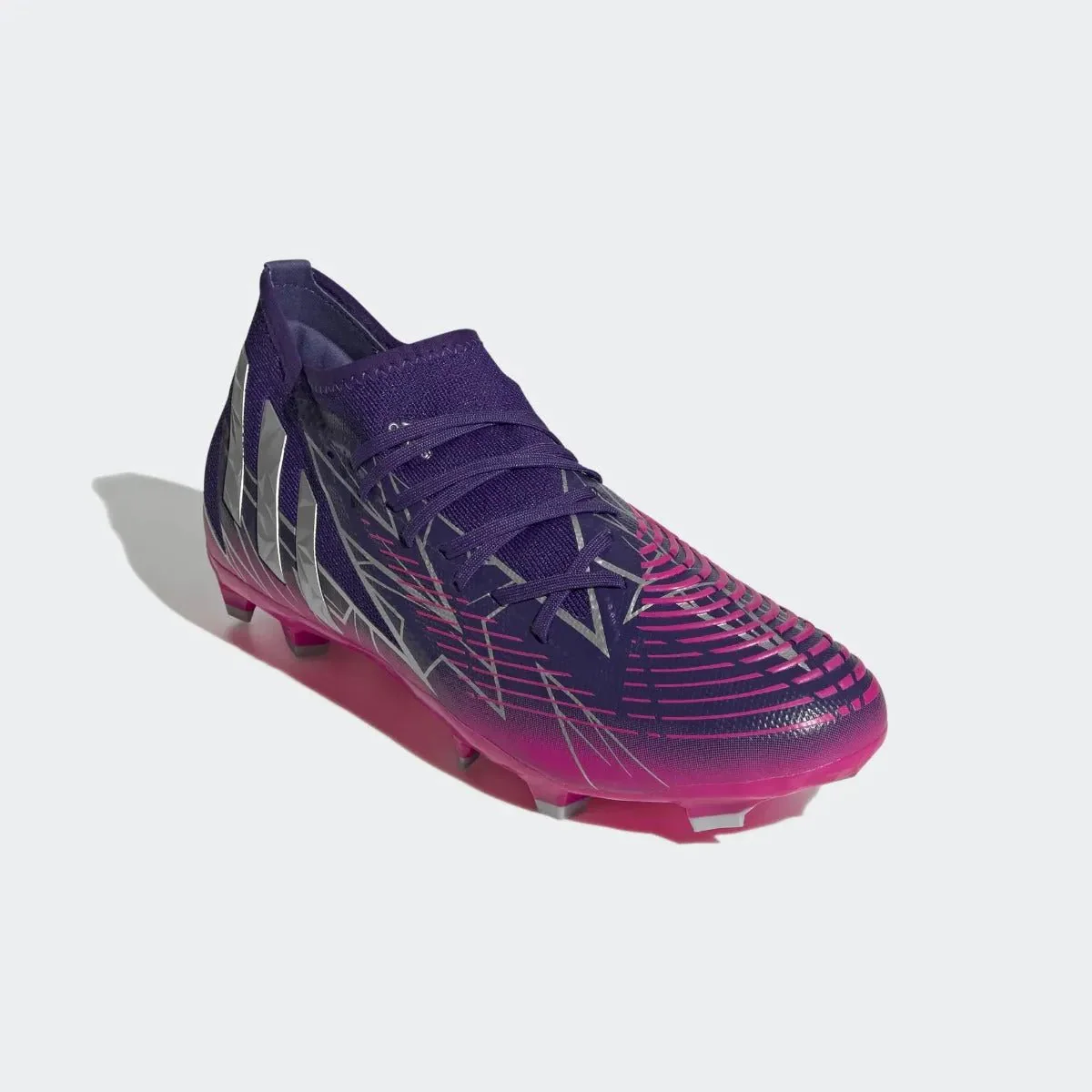 adidas Predator Edge .3 FG - Purple-Silver-Pink - Image 3