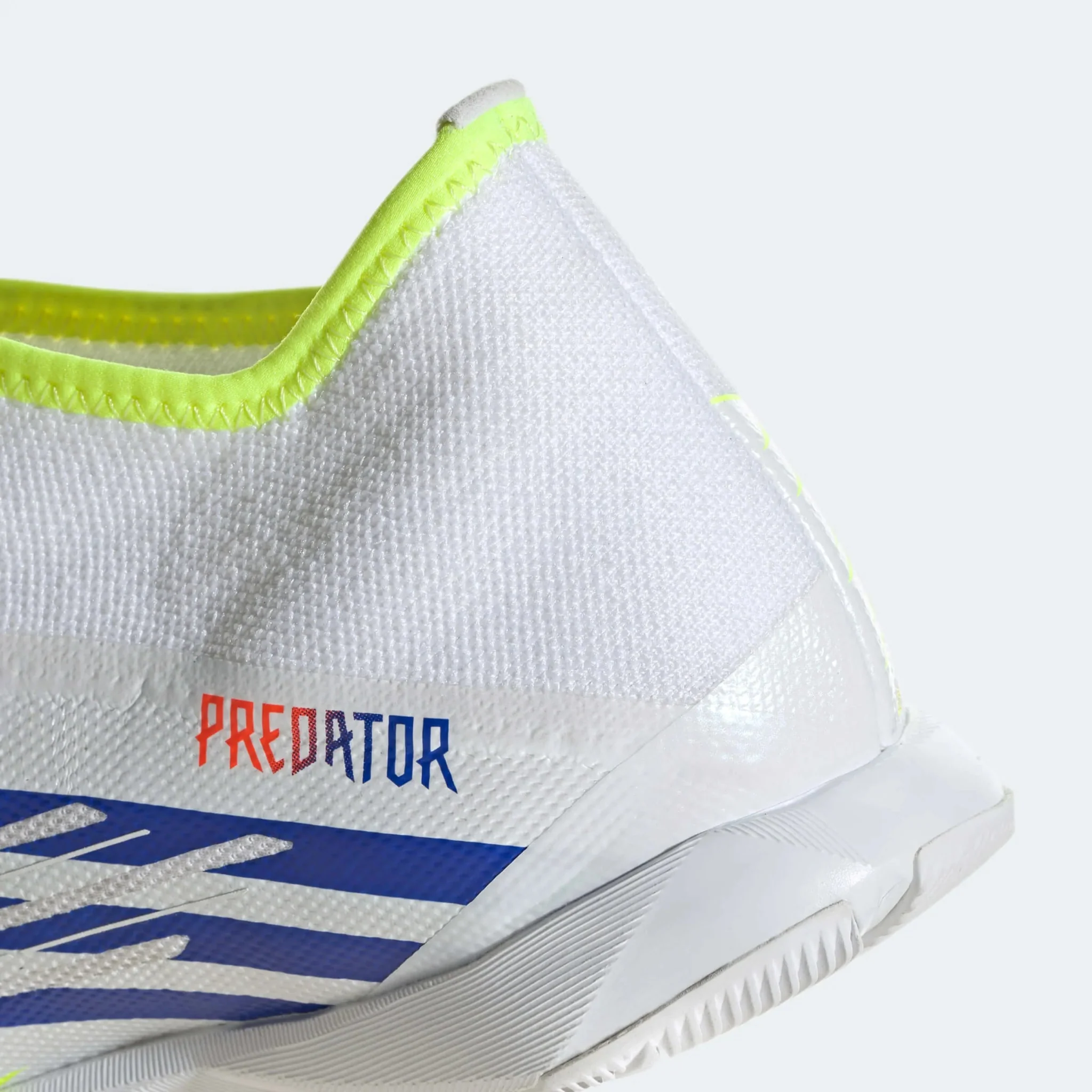 adidas Predator Edge.3 Indoor - White-Yellow-Blue - Image 8