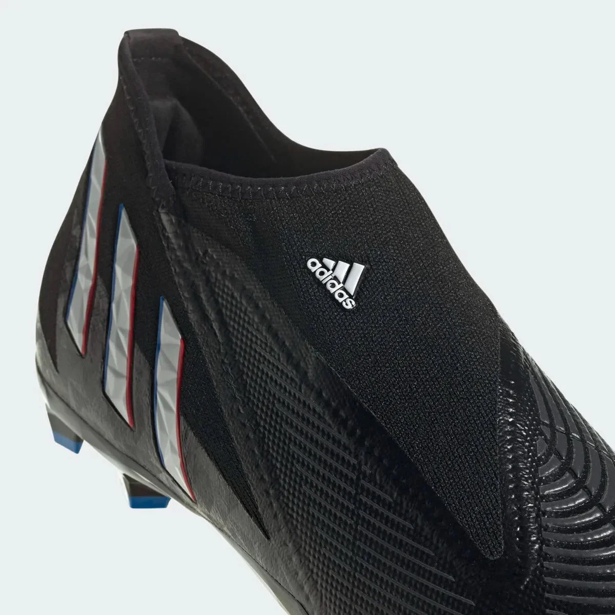 adidas Predator Edge .3 Laceless FG - Black-White - Image 6