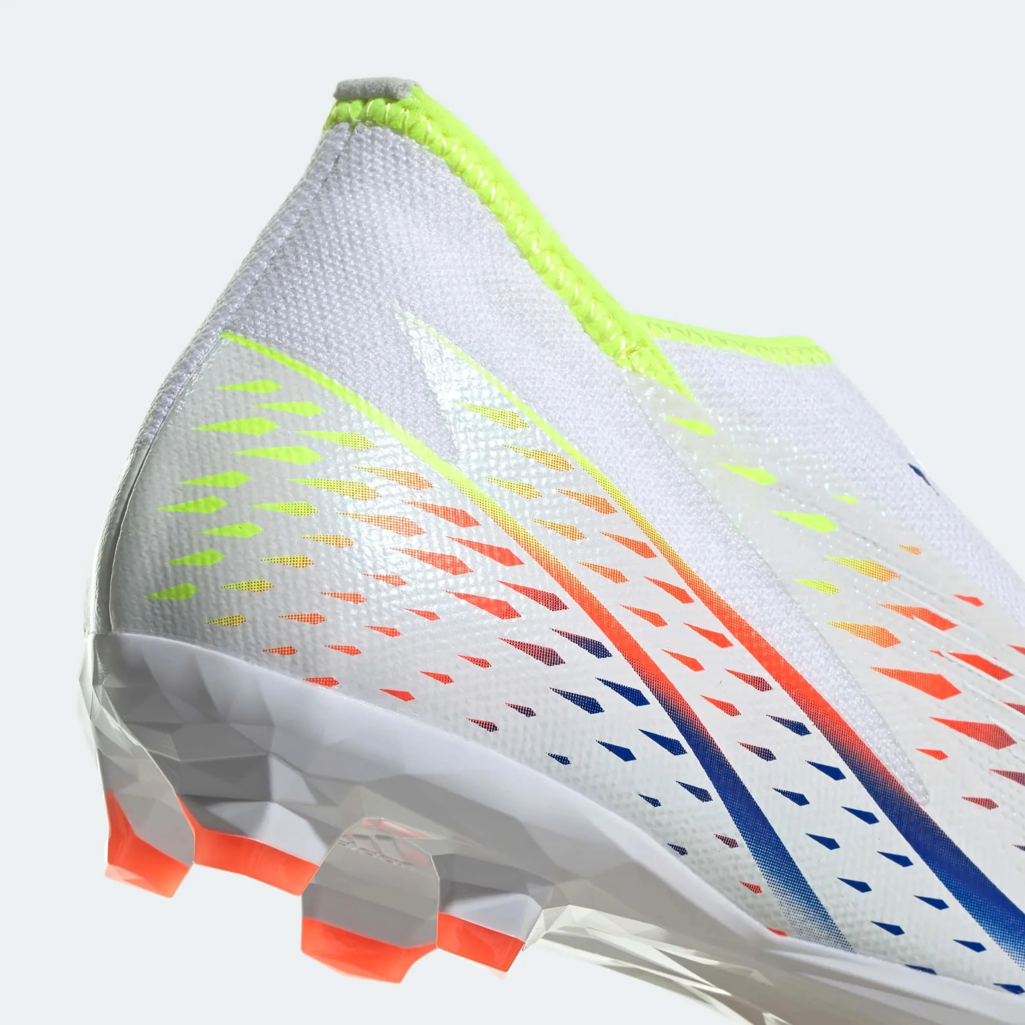 adidas Predator Edge.3 LL FG - White-Yellow-Blue - Image 8