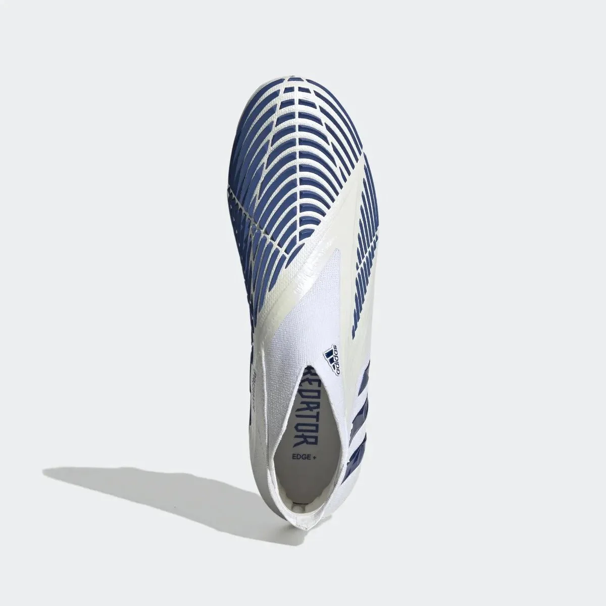 adidas Predator Edge + FG - White-Blue - Image 5