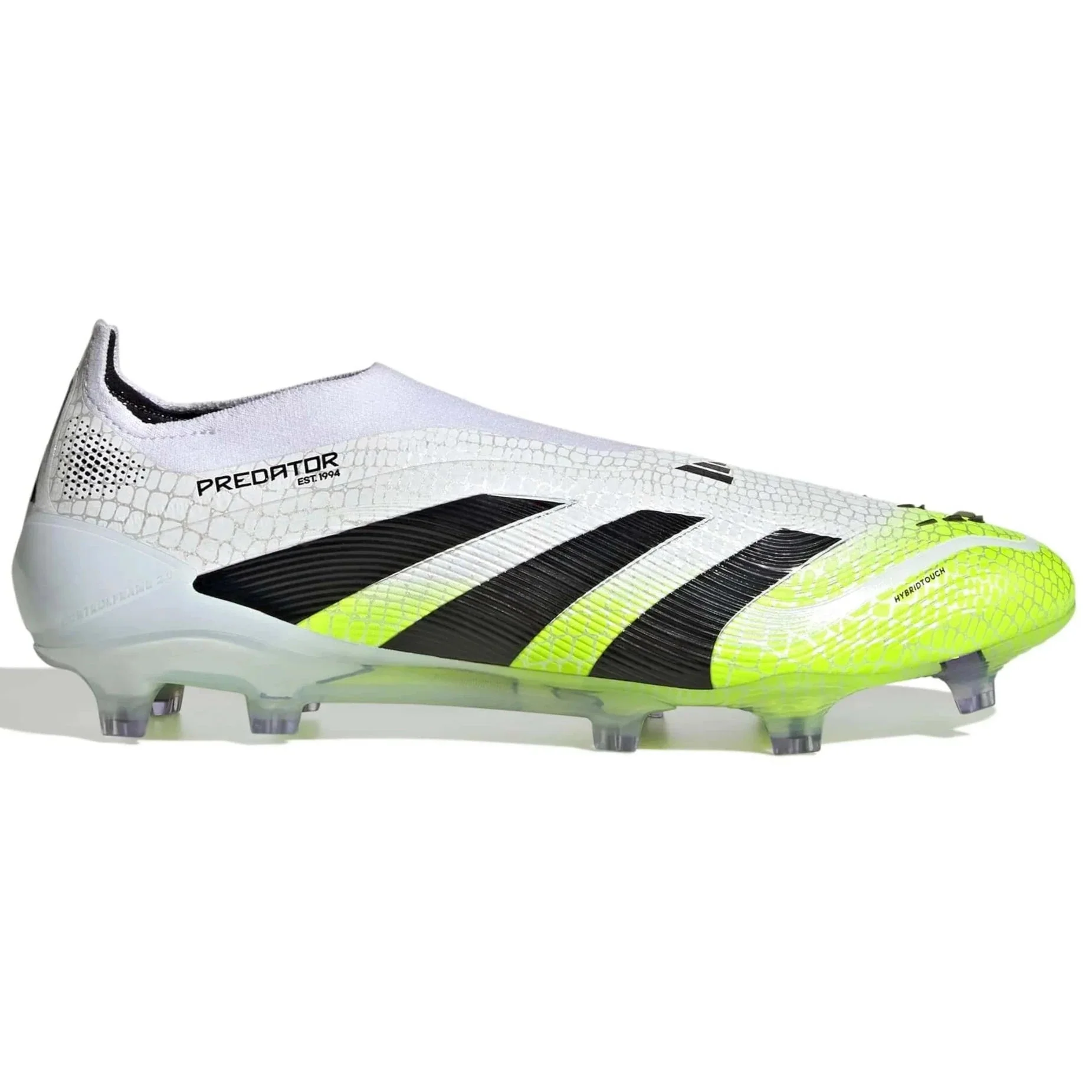 adidas Predator Elite Laceless Firm Ground Soccer Cleats - Radiant Blaze Pack (FA25)