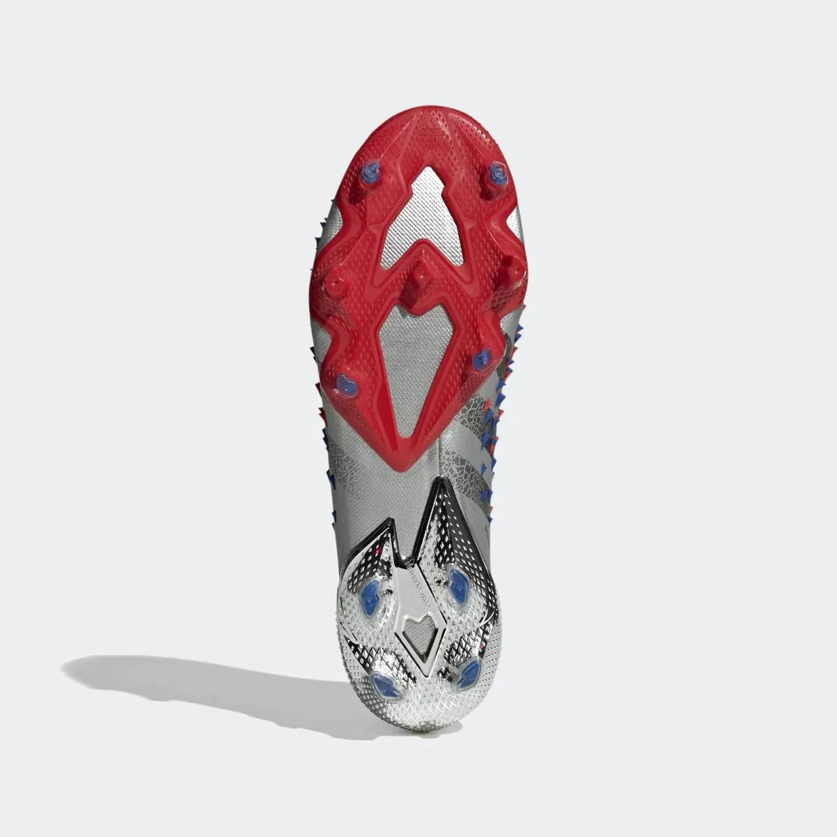 Adidas Predator Freak .1 FG - Silver Metallic-Red-Royal - Image 4
