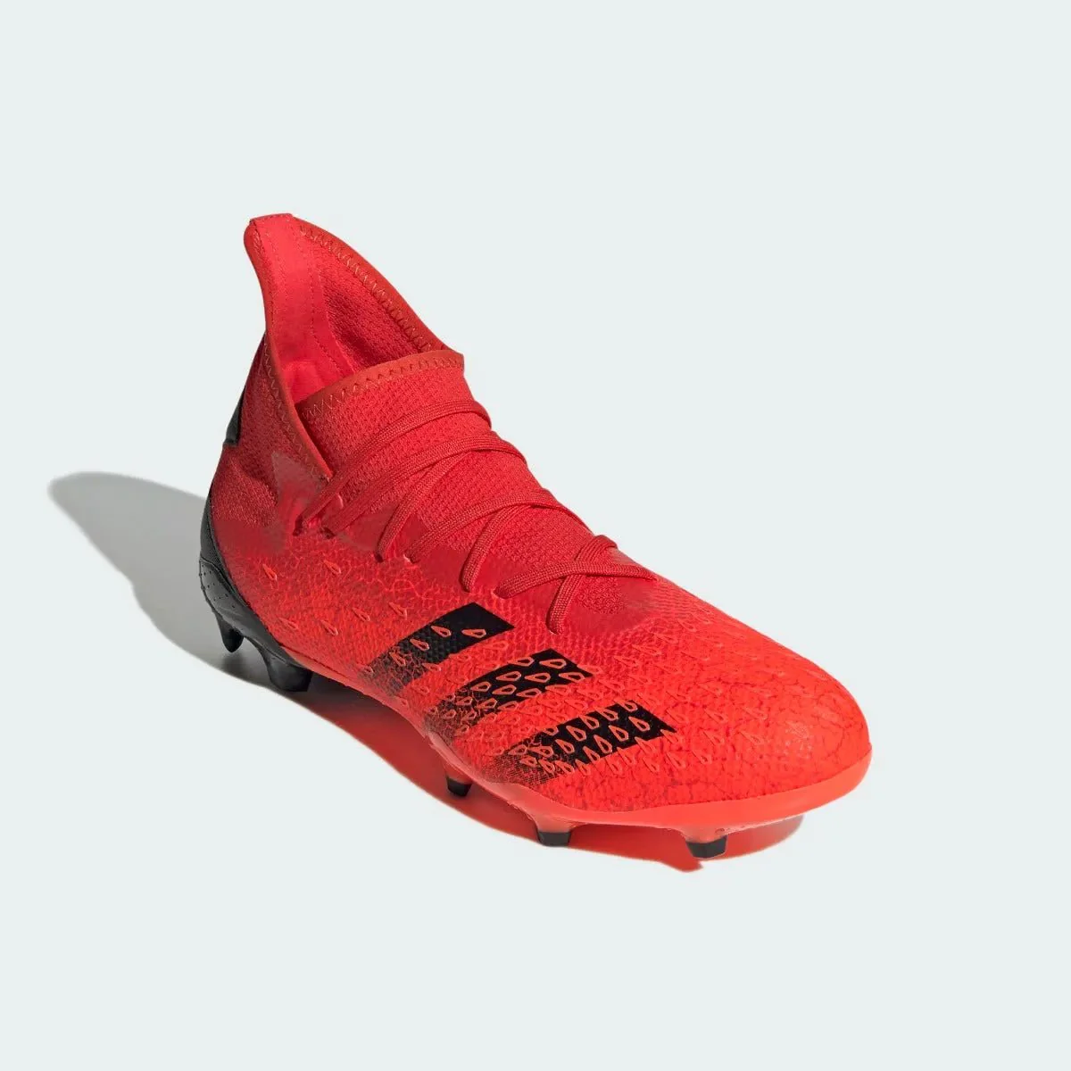 Adidas Predator Freak .3 FG - Red-Black - Image 2