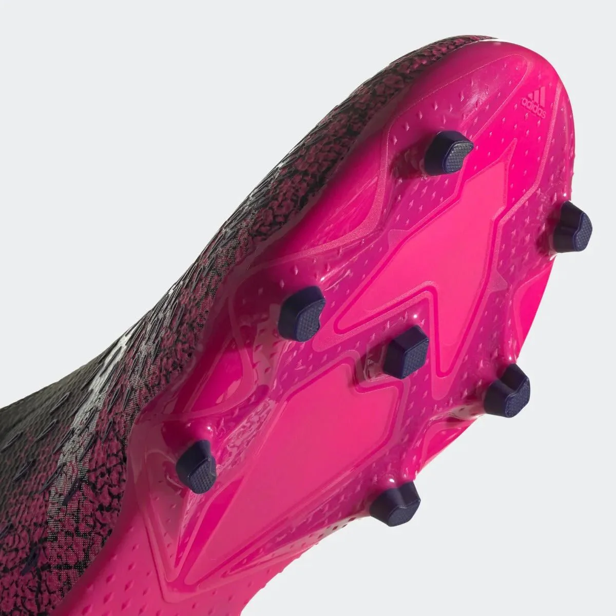 Adidas Predator Freak .3 Laceless FG - Black-Pink-Purple - Image 8
