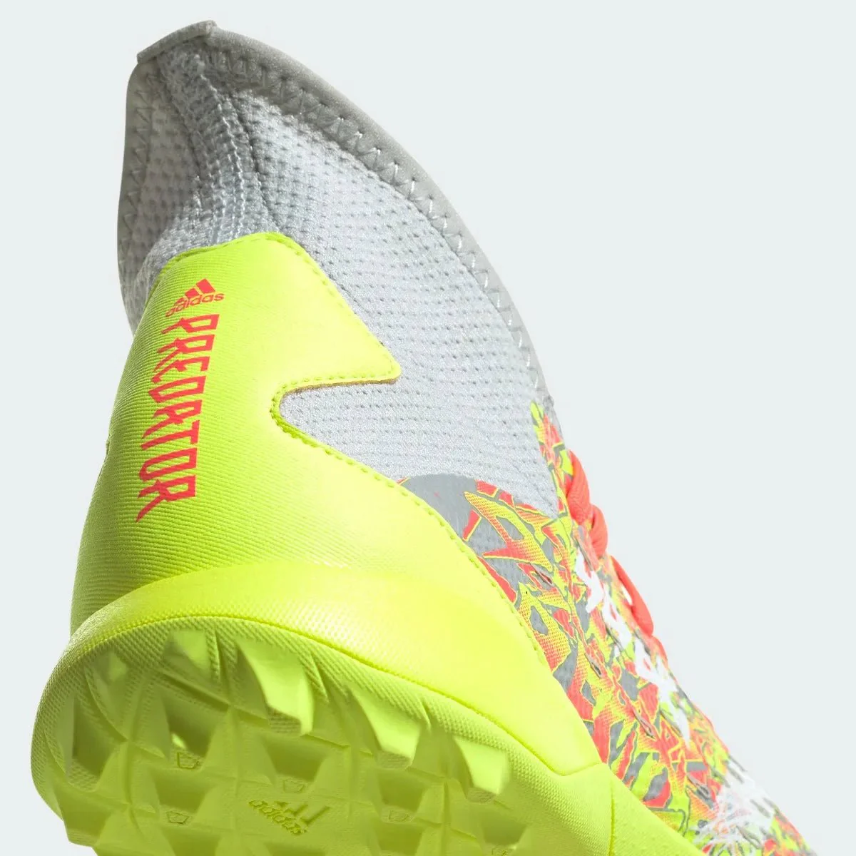 Adidas Predator Freak .3 TF - Clear Grey-Solar Yellow - Image 8