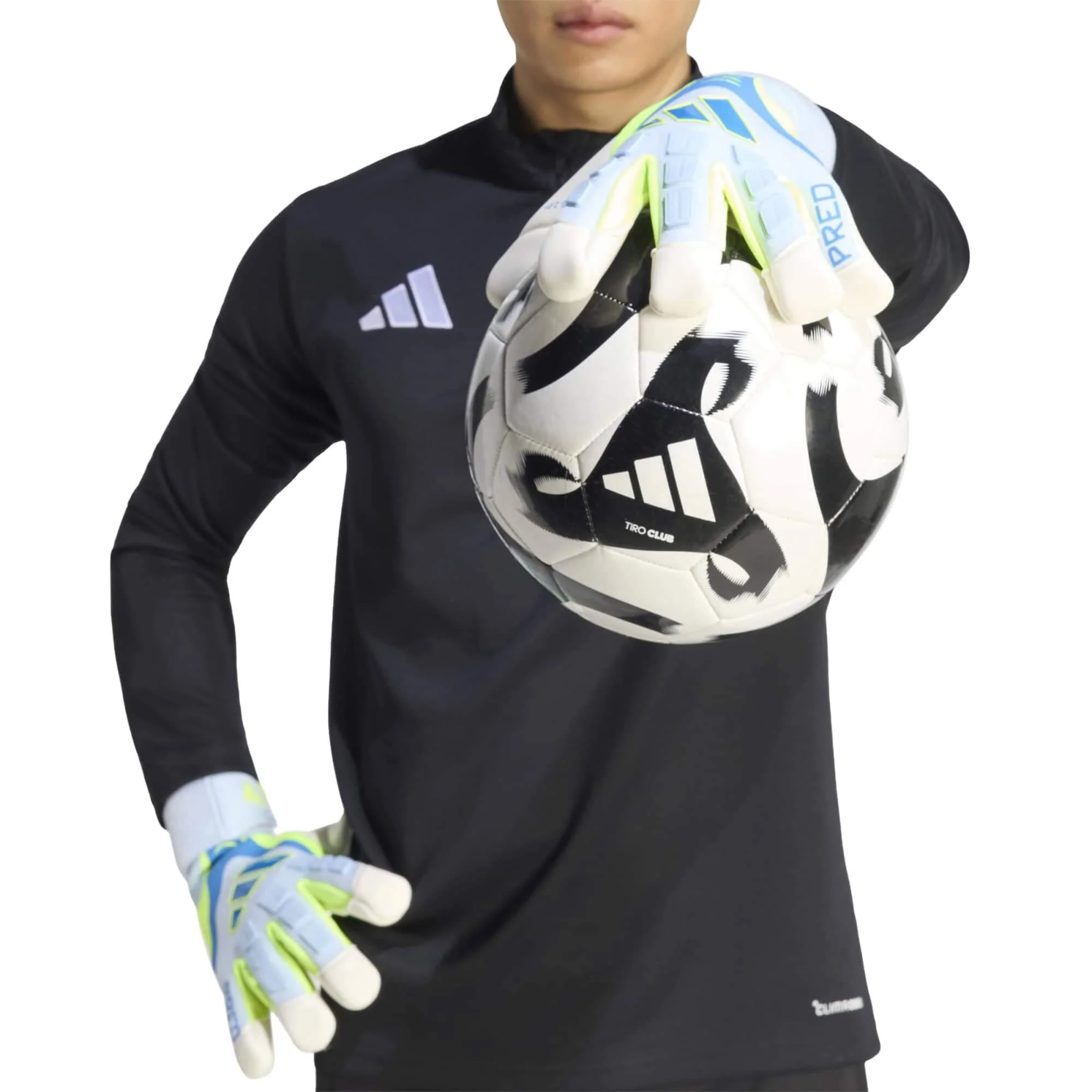 adidas Predator GL Pro Hybrid Strap Goalkeeper Gloves - Image 7