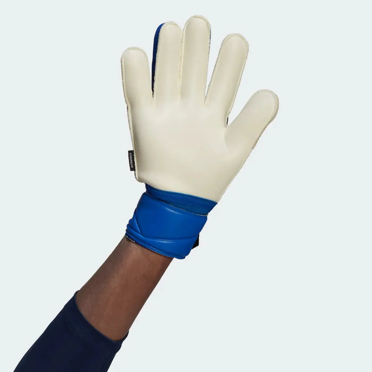 Adidas Predator Match Fingersave Goalkeeper Gloves - Royal-Red - Image 2